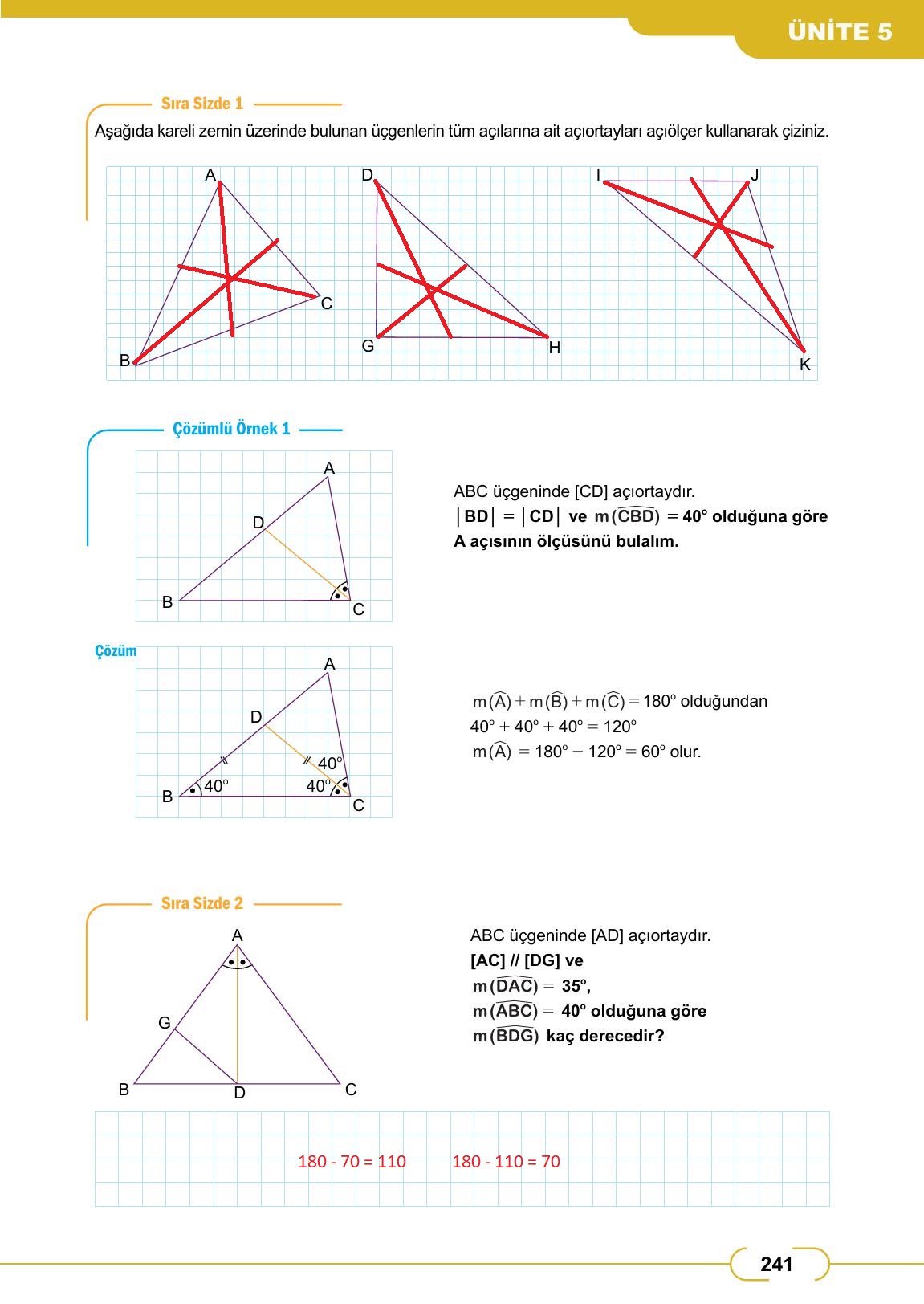 8. Sınıf Meb Yayınları Matematik Ders Kitabı Sayfa 241 Cevapları 8. Sınıf Meb Yayınları Matematik Ders Kitabı Sayfa 241 Cevapları