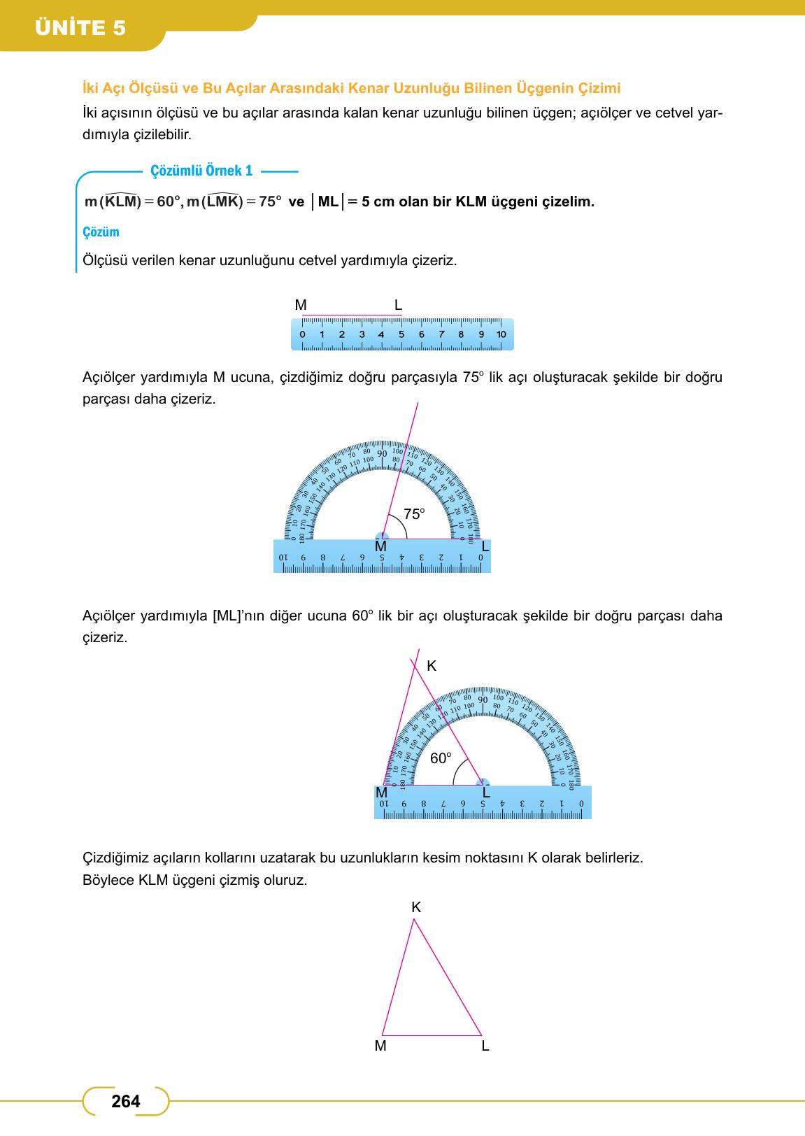8. Sınıf Meb Yayınları Matematik Ders Kitabı Sayfa 264 Cevapları