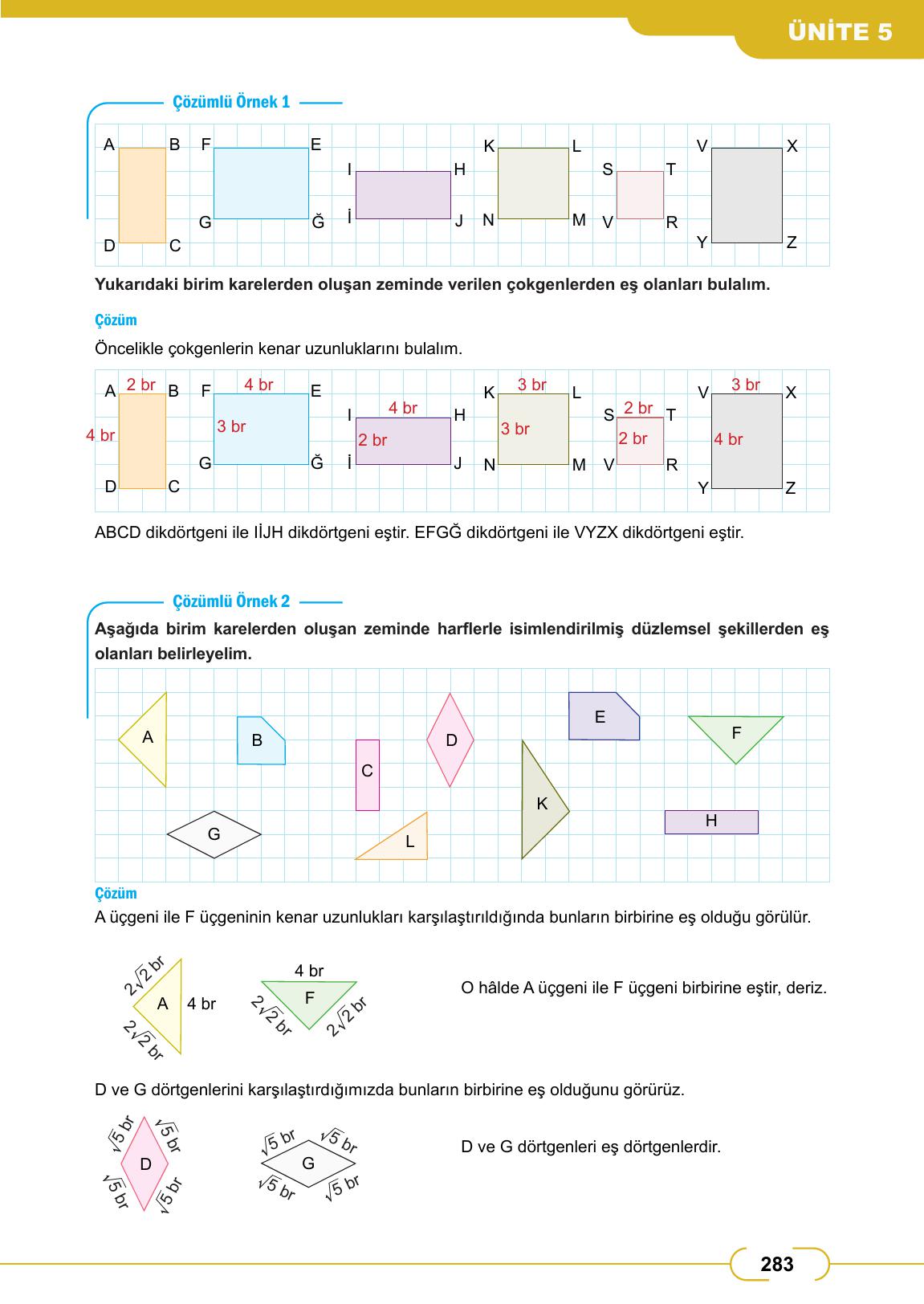 8. Sınıf Meb Yayınları Matematik Ders Kitabı Sayfa 283 Cevapları