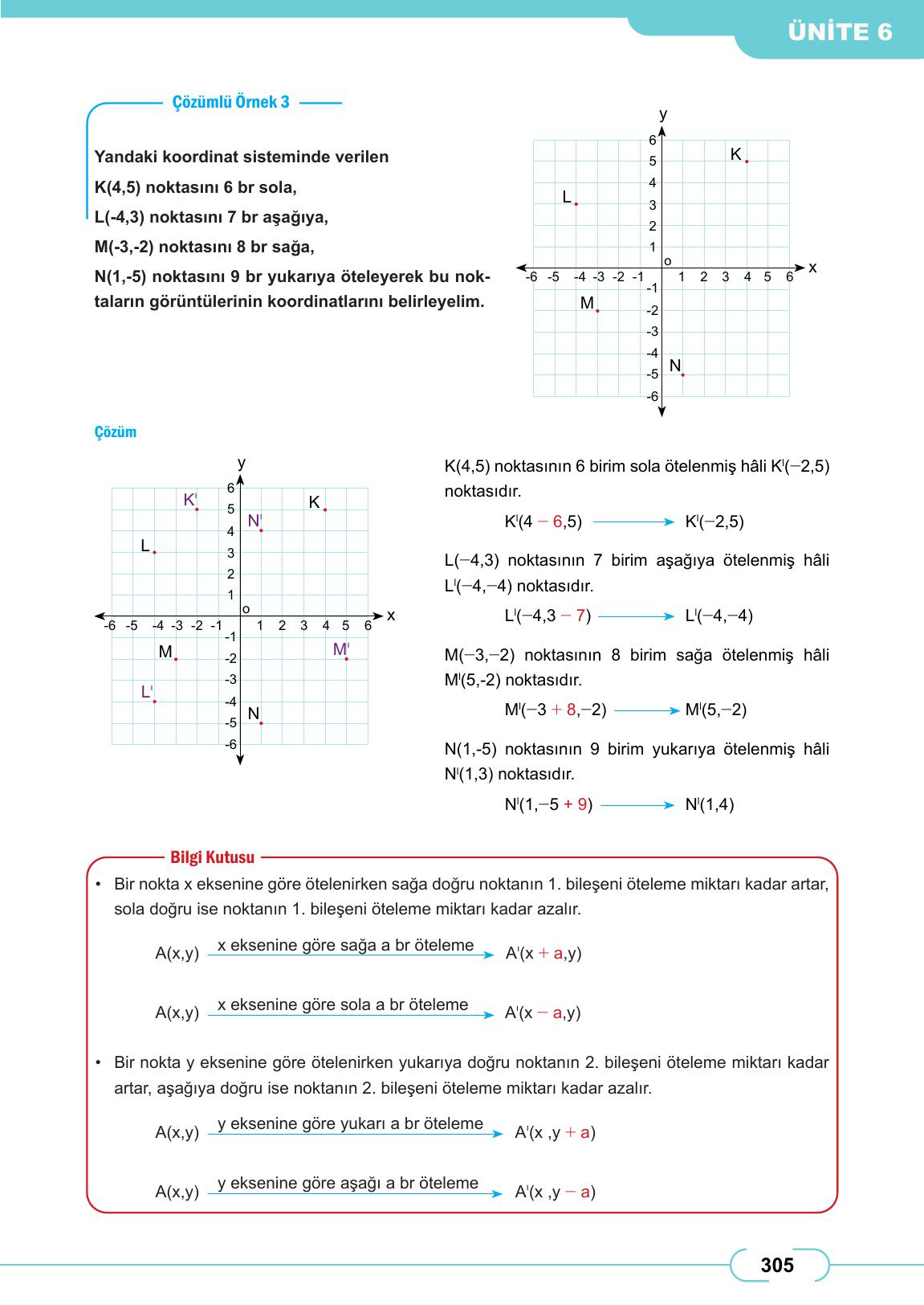 8. Sınıf Meb Yayınları Matematik Ders Kitabı Sayfa 305 Cevapları 8. Sınıf Meb Yayınları Matematik Ders Kitabı Sayfa 305 Cevapları