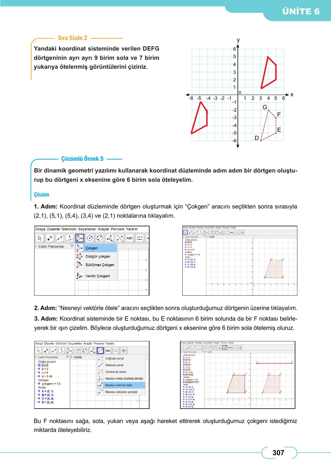 8. Sınıf Meb Yayınları Matematik Ders Kitabı Sayfa 307 Cevapları 8. Sınıf Meb Yayınları Matematik Ders Kitabı Sayfa 307 Cevapları