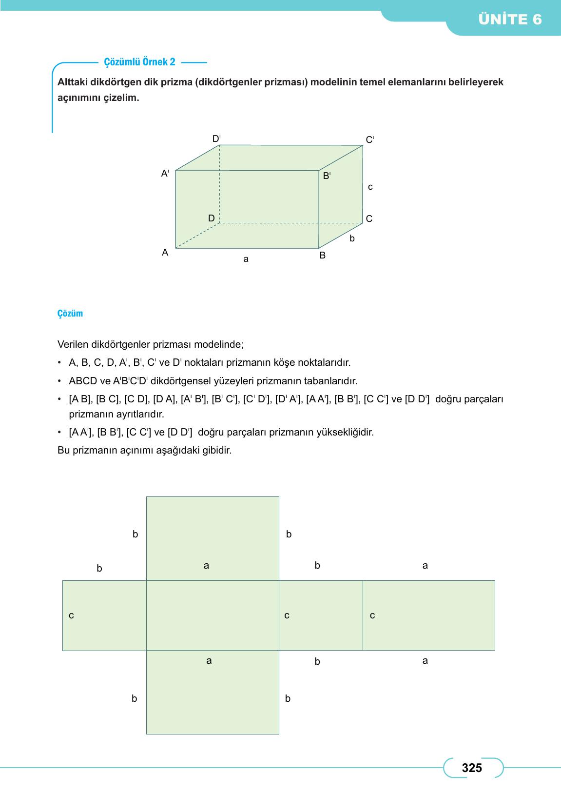 8. Sınıf Meb Yayınları Matematik Ders Kitabı Sayfa 325 Cevapları 8. Sınıf Meb Yayınları Matematik Ders Kitabı Sayfa 325 Cevapları