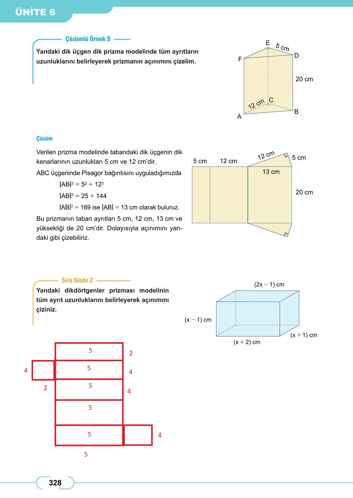 8. Sınıf Meb Yayınları Matematik Ders Kitabı Sayfa 328 Cevapları