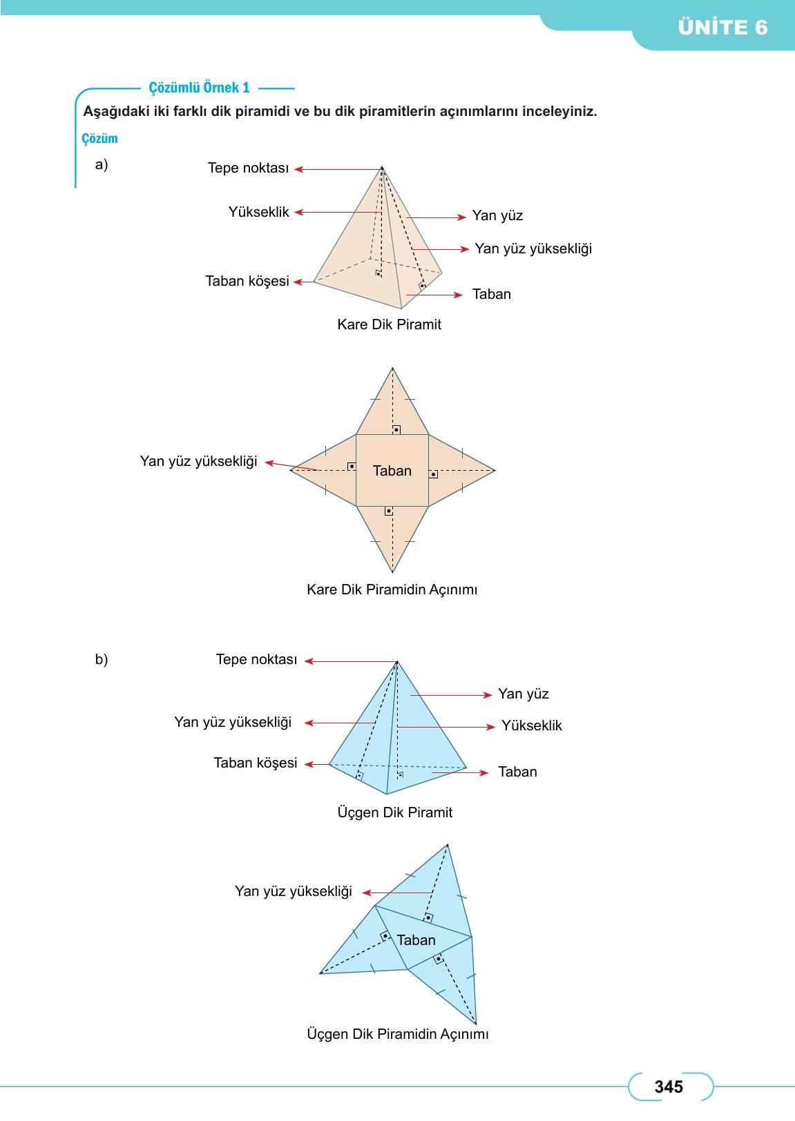 8. Sınıf Meb Yayınları Matematik Ders Kitabı Sayfa 345 Cevapları