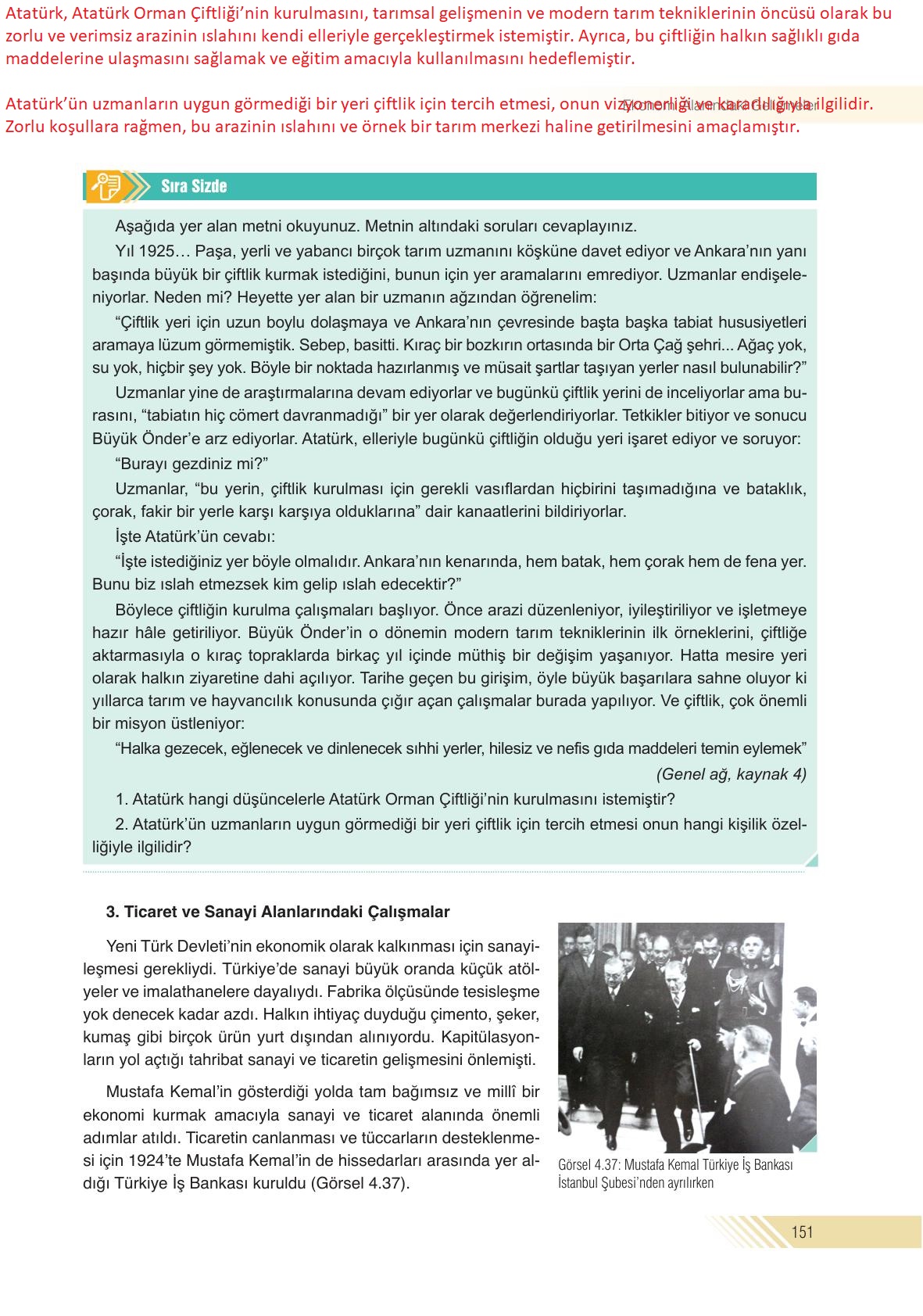 8. Sınıf Semih Ofset Sek Yayınları İnkılap Tarihi Ve Atatürkçülük Ders Kitabı Sayfa 151 Cevapları 8. Sınıf Semih Ofset Sek Yayınları İnkılap Tarihi Ve Atatürkçülük Ders Kitabı Sayfa 151 Cevapları