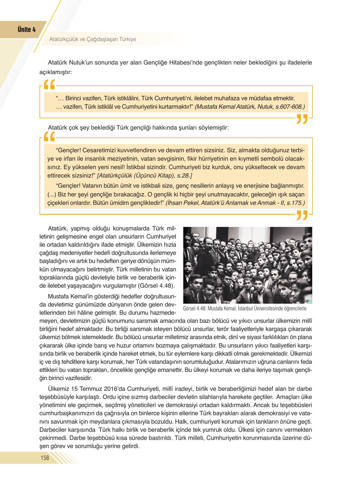 8. Sınıf Semih Ofset Sek Yayınları İnkılap Tarihi Ve Atatürkçülük Ders Kitabı Sayfa 158 Cevapları 8. Sınıf Semih Ofset Sek Yayınları İnkılap Tarihi Ve Atatürkçülük Ders Kitabı Sayfa 158 Cevapları
