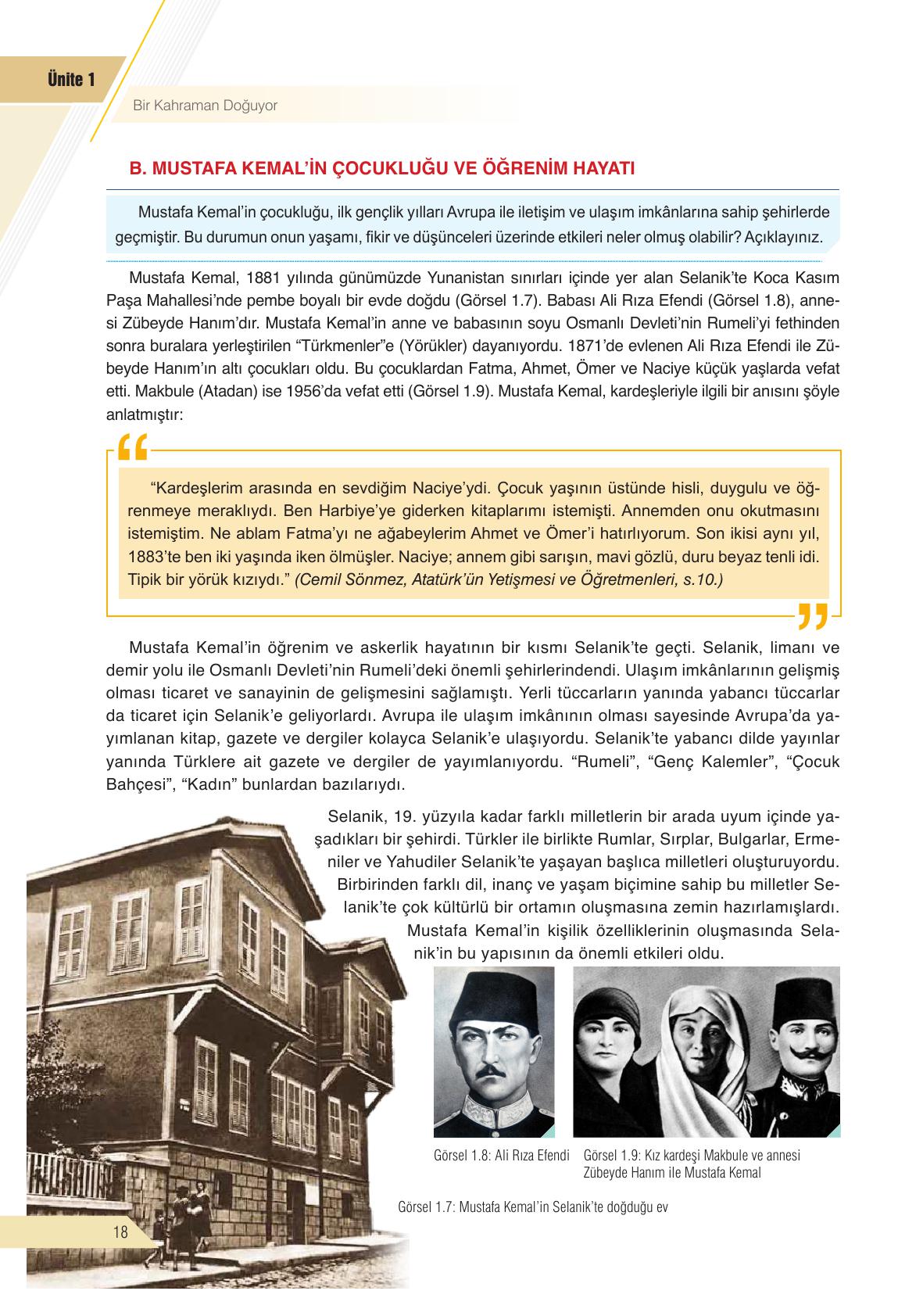 8. Sınıf Semih Ofset Sek Yayınları İnkılap Tarihi Ve Atatürkçülük Ders Kitabı Sayfa 18 Cevapları 8. Sınıf Semih Ofset Sek Yayınları İnkılap Tarihi Ve Atatürkçülük Ders Kitabı Sayfa 18 Cevapları