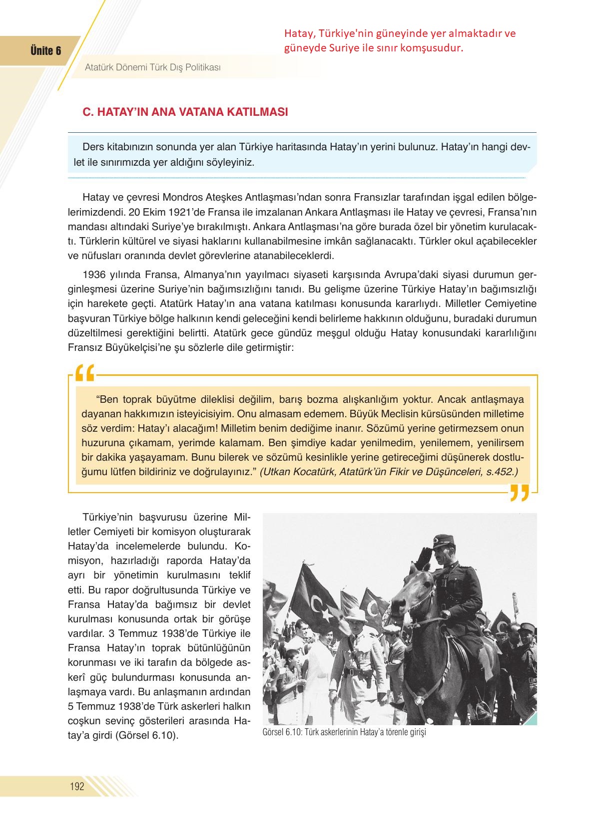 8. Sınıf Semih Ofset Sek Yayınları İnkılap Tarihi Ve Atatürkçülük Ders Kitabı Sayfa 192 Cevapları 8. Sınıf Semih Ofset Sek Yayınları İnkılap Tarihi Ve Atatürkçülük Ders Kitabı Sayfa 192 Cevapları