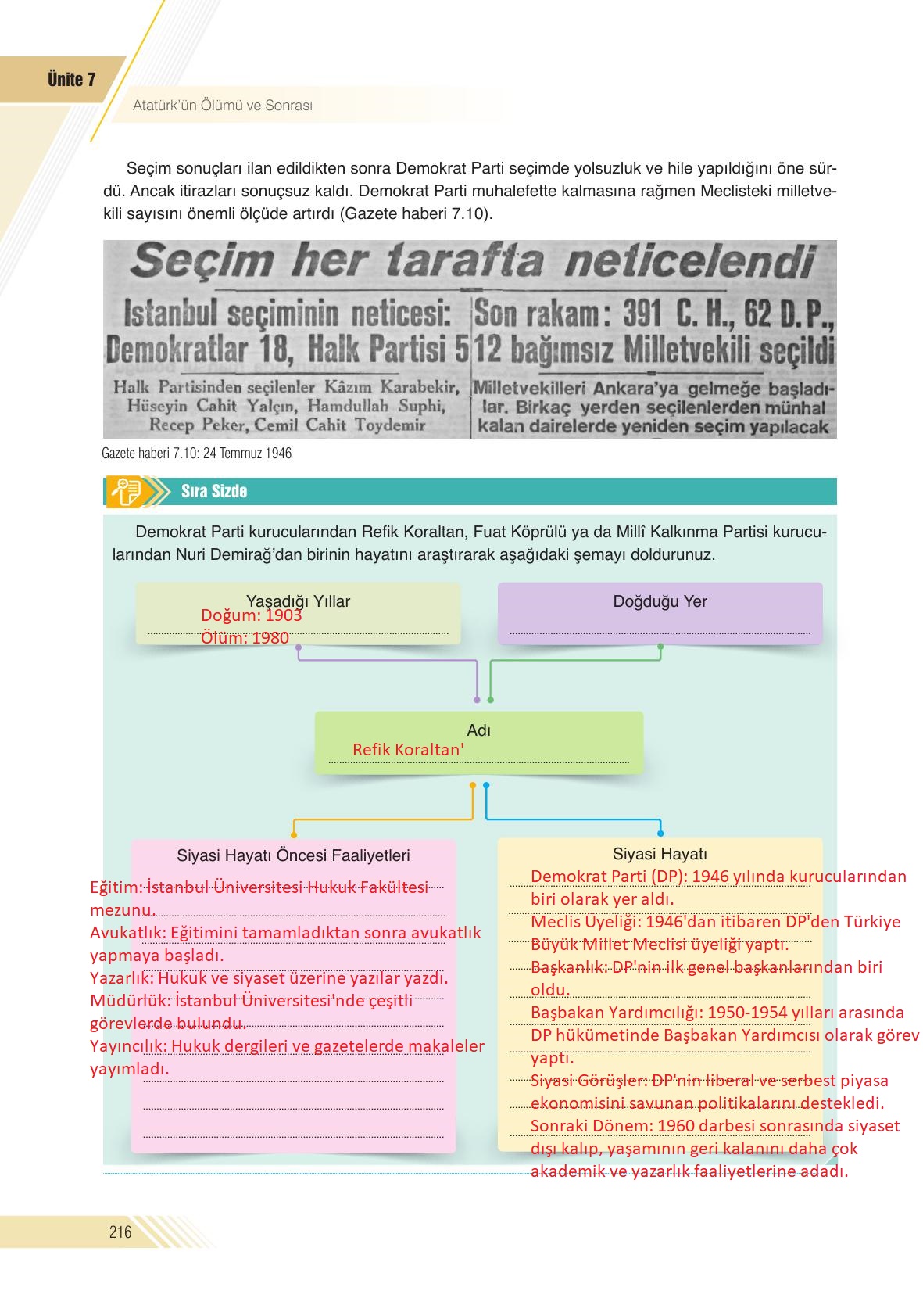 8. Sınıf Semih Ofset Sek Yayınları İnkılap Tarihi Ve Atatürkçülük Ders Kitabı Sayfa 216 Cevapları 8. Sınıf Semih Ofset Sek Yayınları İnkılap Tarihi Ve Atatürkçülük Ders Kitabı Sayfa 216 Cevapları