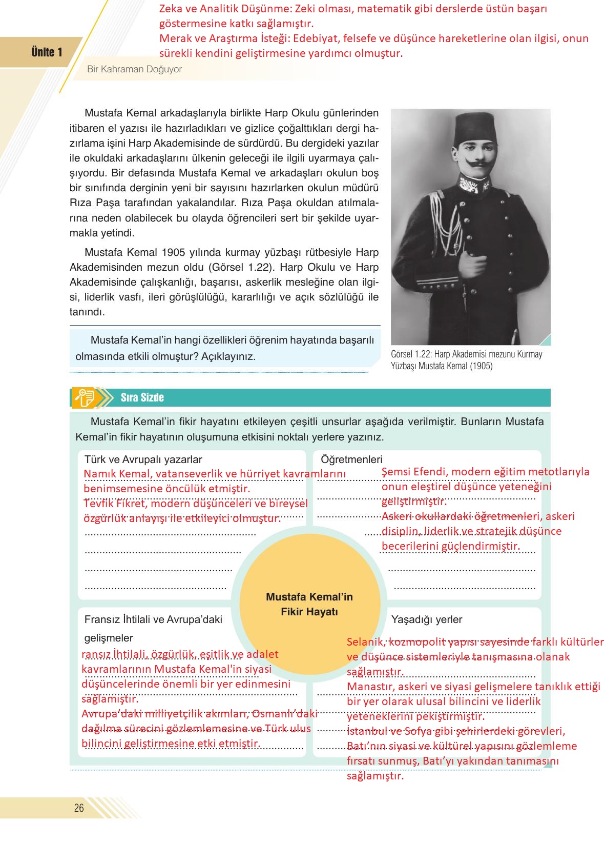 8. Sınıf Semih Ofset Sek Yayınları İnkılap Tarihi Ve Atatürkçülük Ders Kitabı Sayfa 26 Cevapları 8. Sınıf Semih Ofset Sek Yayınları İnkılap Tarihi Ve Atatürkçülük Ders Kitabı Sayfa 26 Cevapları