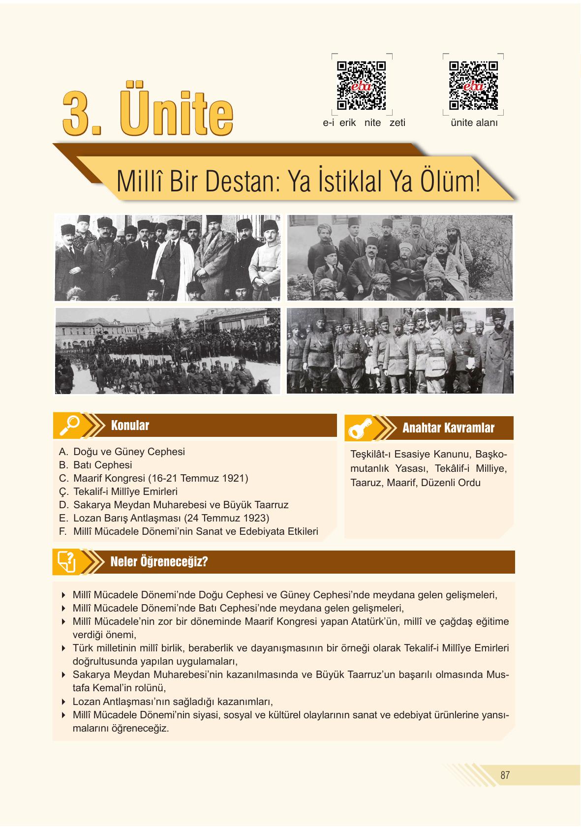 8. Sınıf Semih Ofset Sek Yayınları İnkılap Tarihi Ve Atatürkçülük Ders Kitabı Sayfa 87 Cevapları 8. Sınıf Semih Ofset Sek Yayınları İnkılap Tarihi Ve Atatürkçülük Ders Kitabı Sayfa 87 Cevapları