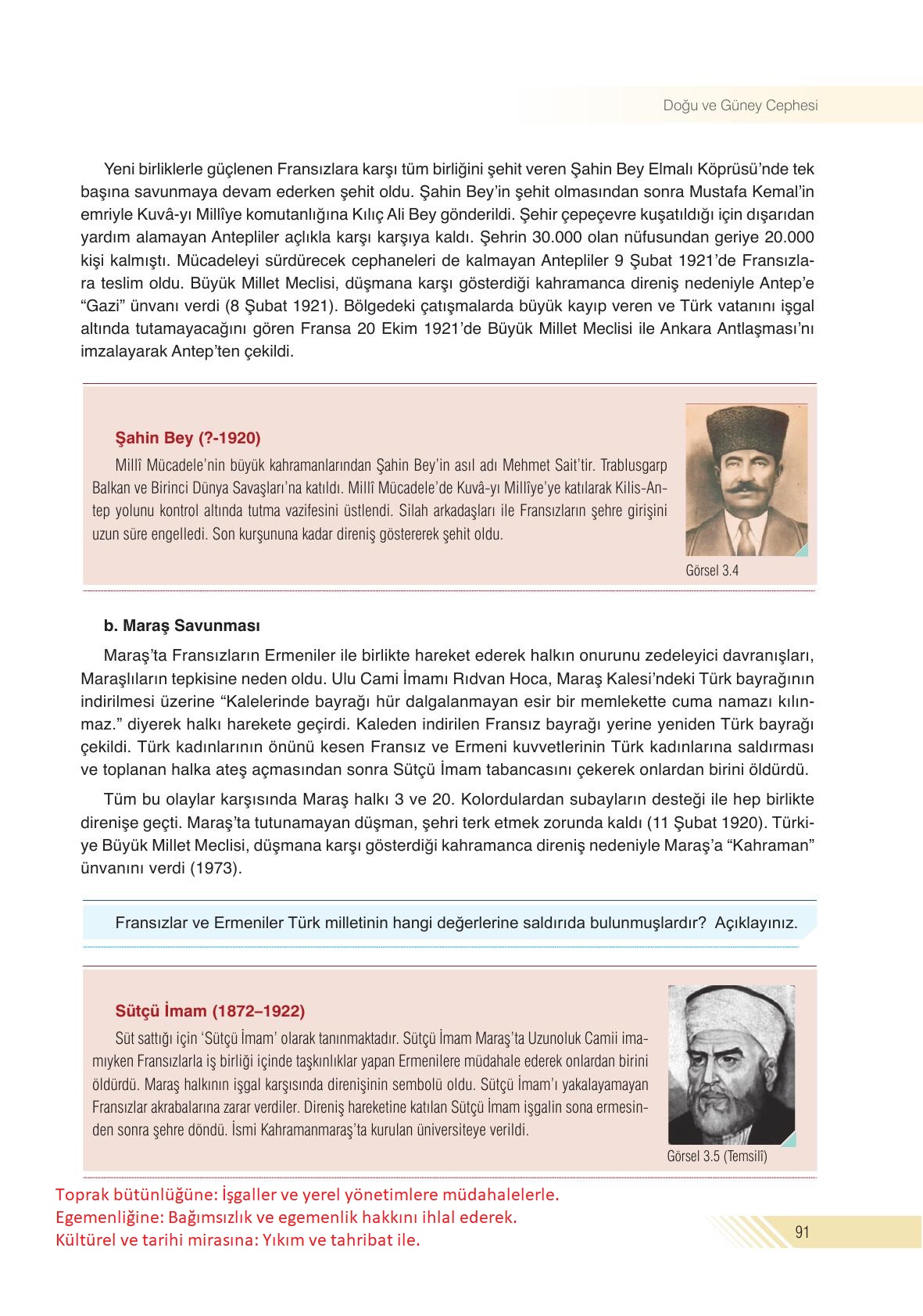 8. Sınıf Semih Ofset Sek Yayınları İnkılap Tarihi Ve Atatürkçülük Ders Kitabı Sayfa 91 Cevapları 8. Sınıf Semih Ofset Sek Yayınları İnkılap Tarihi Ve Atatürkçülük Ders Kitabı Sayfa 91 Cevapları