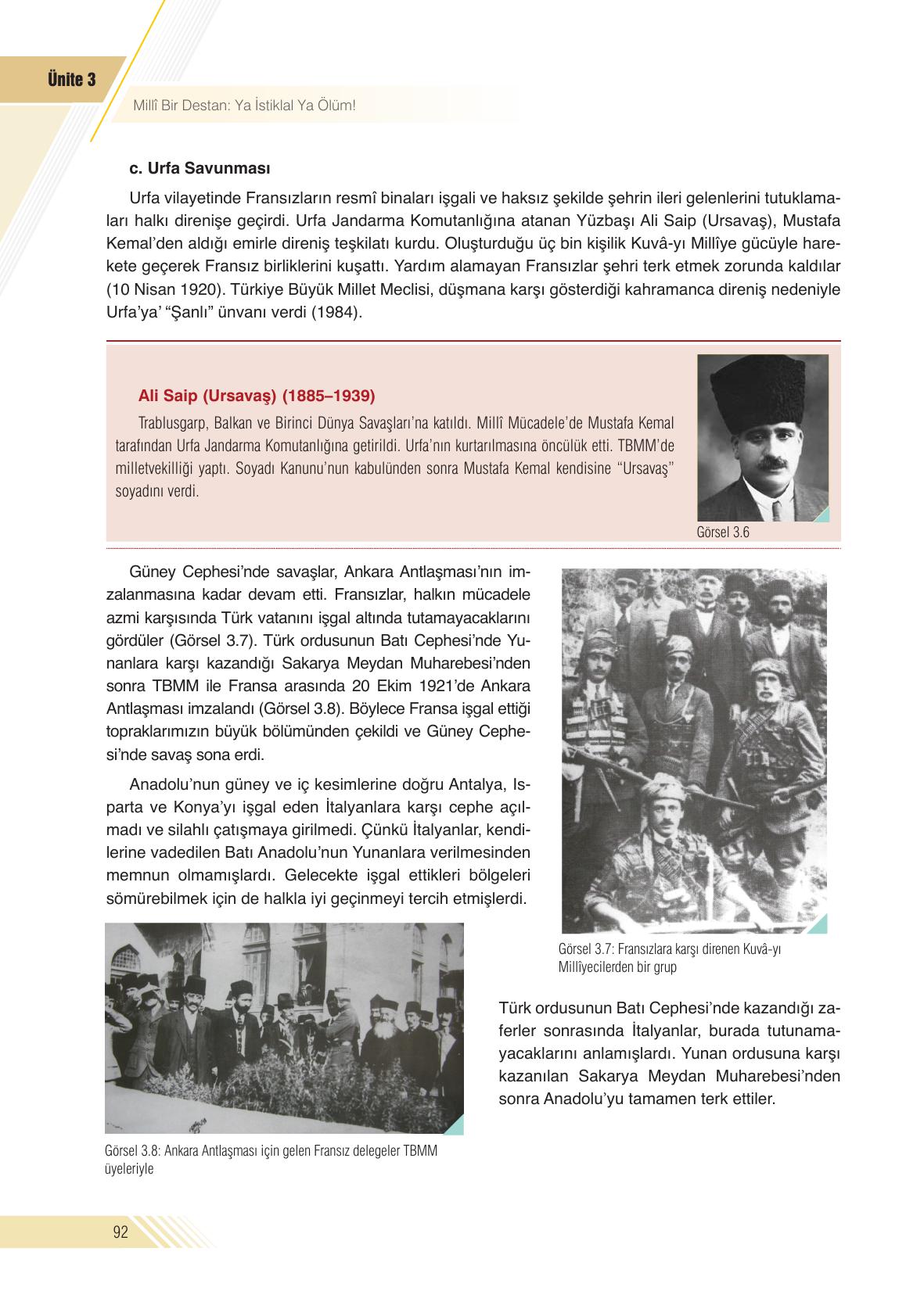 8. Sınıf Semih Ofset Sek Yayınları İnkılap Tarihi Ve Atatürkçülük Ders Kitabı Sayfa 92 Cevapları 8. Sınıf Semih Ofset Sek Yayınları İnkılap Tarihi Ve Atatürkçülük Ders Kitabı Sayfa 92 Cevapları