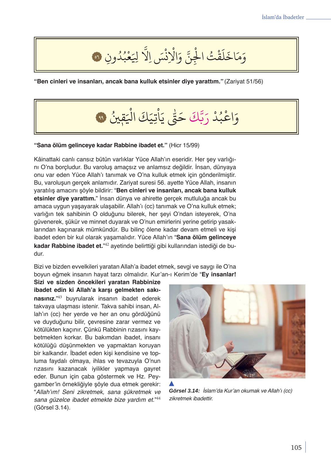 9. Sınıf Meb Yayınları Din Kültürü Ve Ahlak Bilgisi Ders Kitabı Sayfa 105 Cevapları 9. Sınıf Meb Yayınları Din Kültürü Ve Ahlak Bilgisi Ders Kitabı Sayfa 105 Cevapları