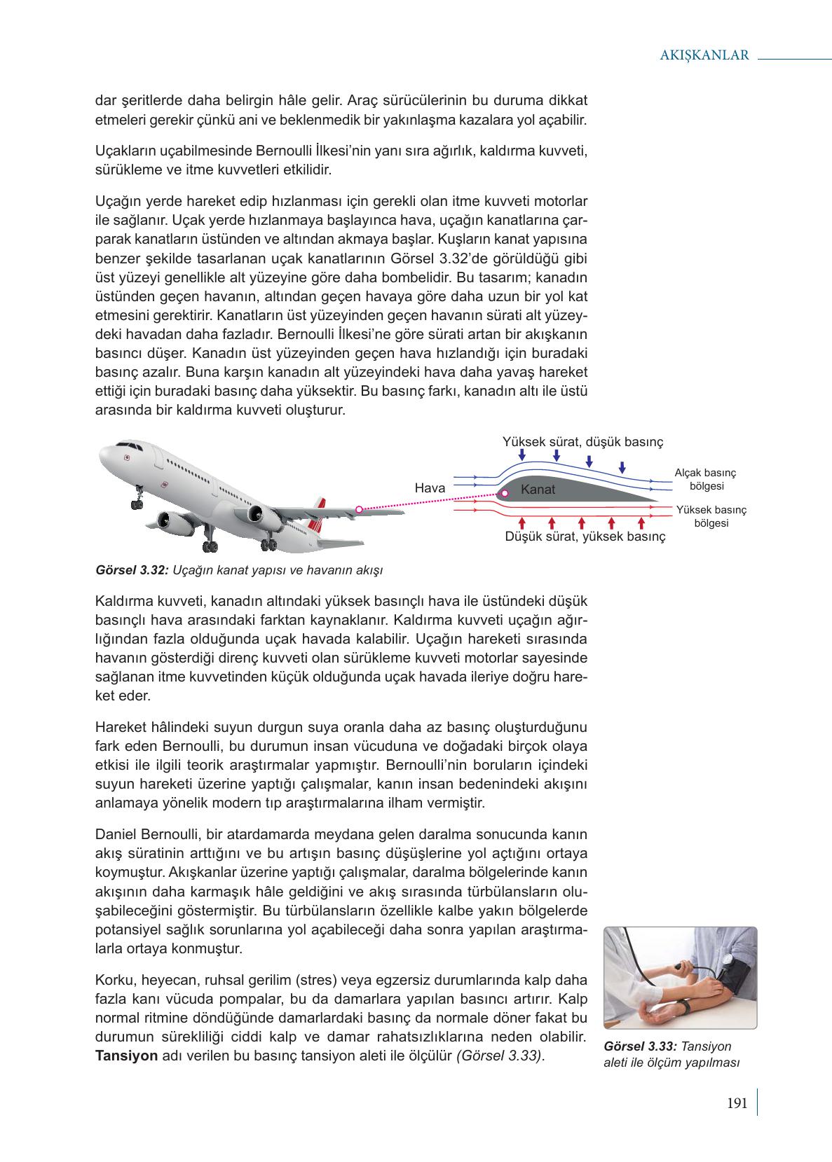 9. Sınıf Meb Yayınları Fizik Ders Kitabı Sayfa 191 Cevapları