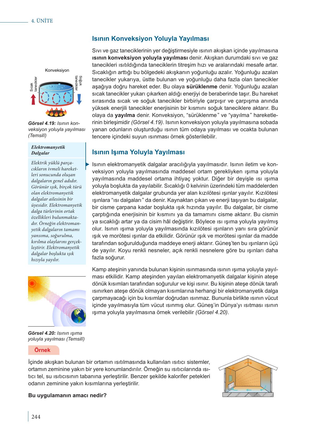 9. Sınıf Meb Yayınları Fizik Ders Kitabı Sayfa 244 Cevapları 9. Sınıf Meb Yayınları Fizik Ders Kitabı Sayfa 244 Cevapları