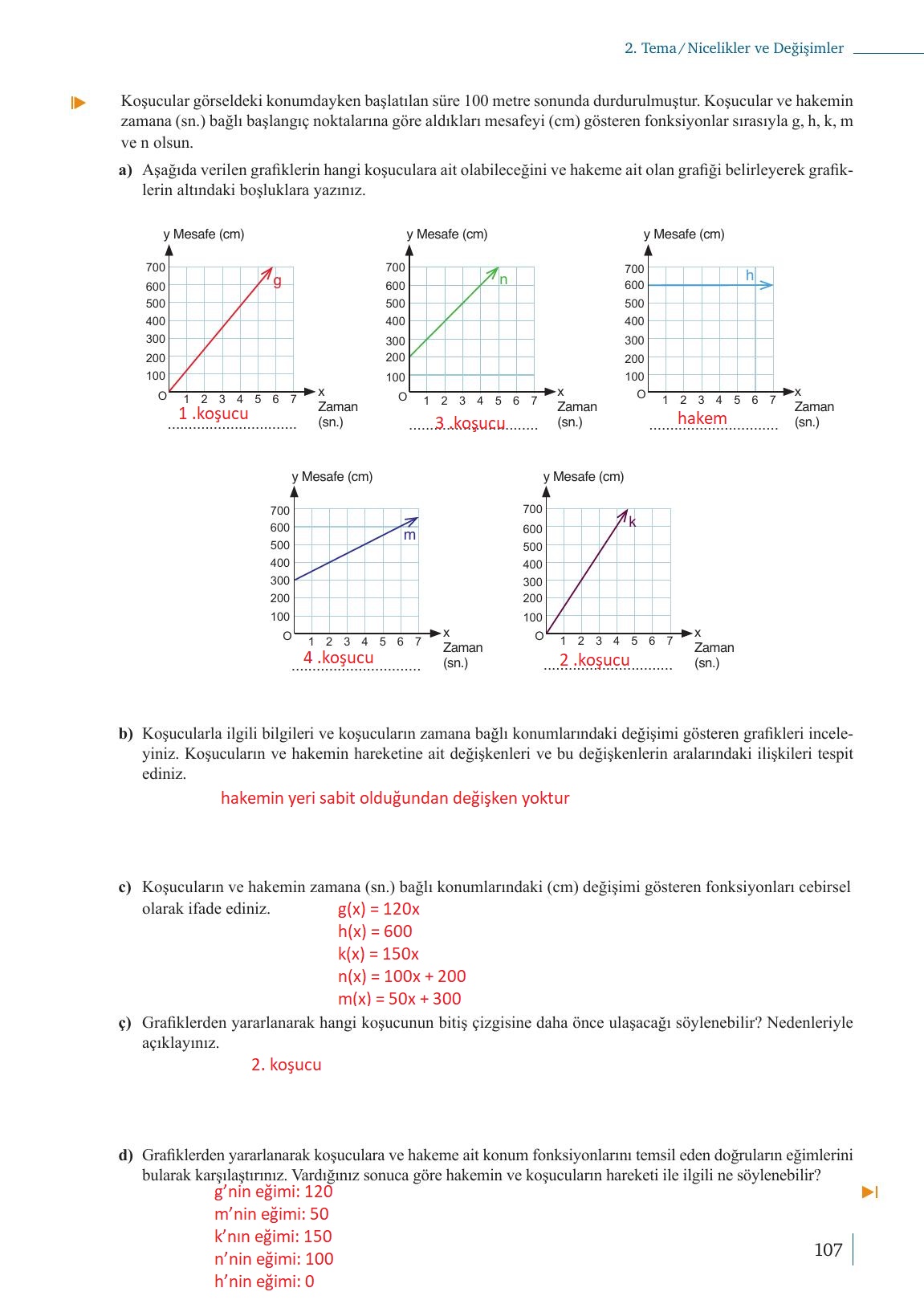 9. Sınıf Meb Yayınları Matematik Ders Kitabı Sayfa 107 Cevapları 9. Sınıf Meb Yayınları Matematik Ders Kitabı Sayfa 107 Cevapları