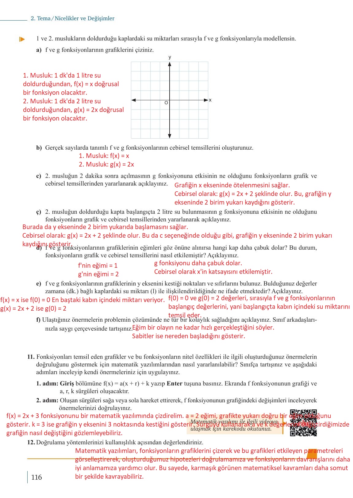 9. Sınıf Meb Yayınları Matematik Ders Kitabı Sayfa 116 Cevapları 9. Sınıf Meb Yayınları Matematik Ders Kitabı Sayfa 116 Cevapları
