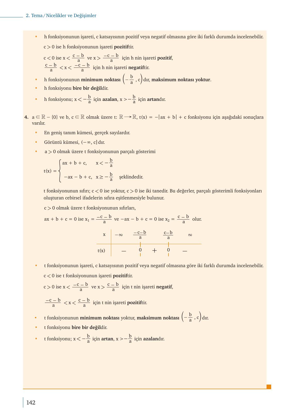 9. Sınıf Meb Yayınları Matematik Ders Kitabı Sayfa 142 Cevapları 9. Sınıf Meb Yayınları Matematik Ders Kitabı Sayfa 142 Cevapları