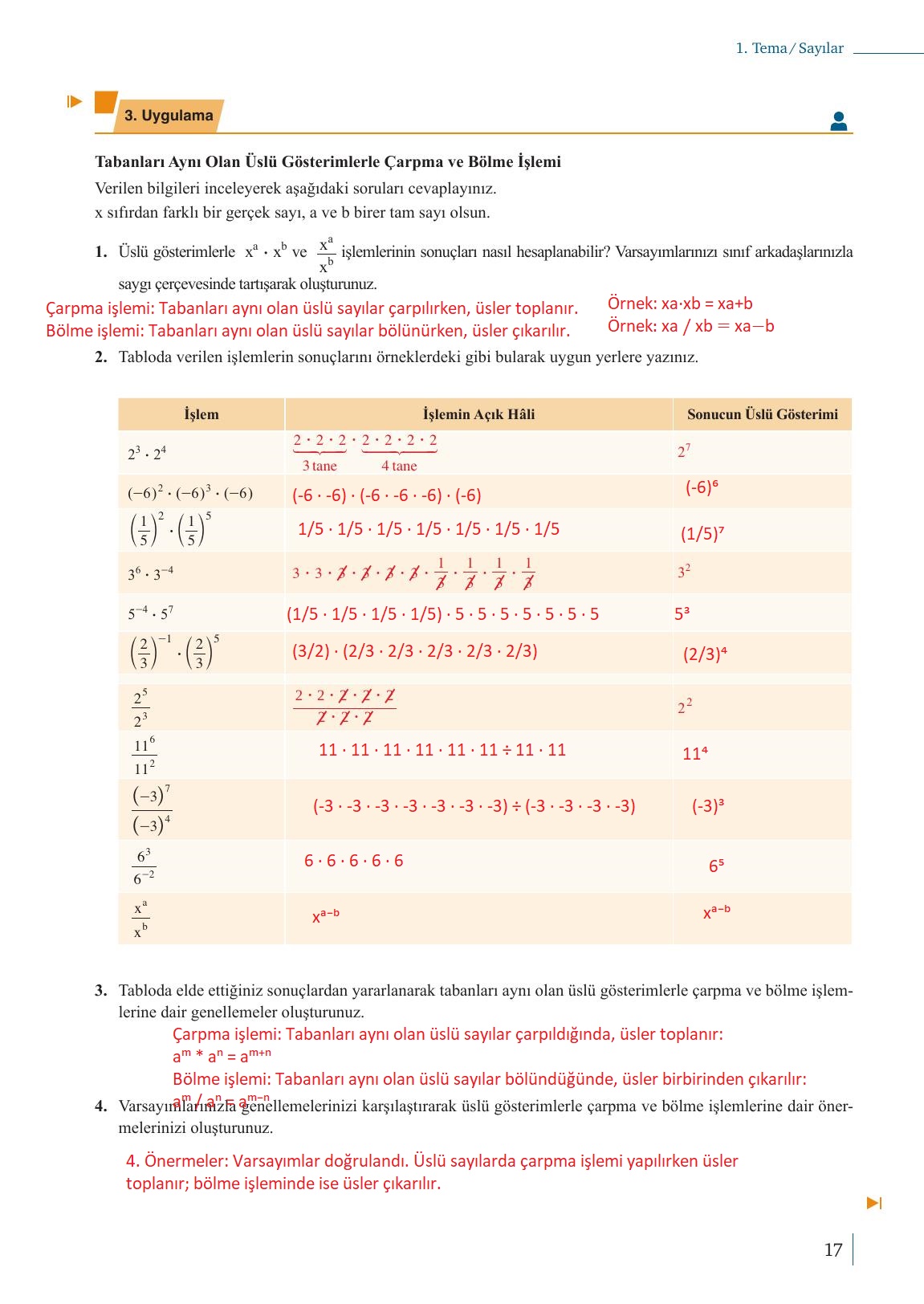 9. Sınıf Meb Yayınları Matematik Ders Kitabı Sayfa 17 Cevapları 9. Sınıf Meb Yayınları Matematik Ders Kitabı Sayfa 17 Cevapları