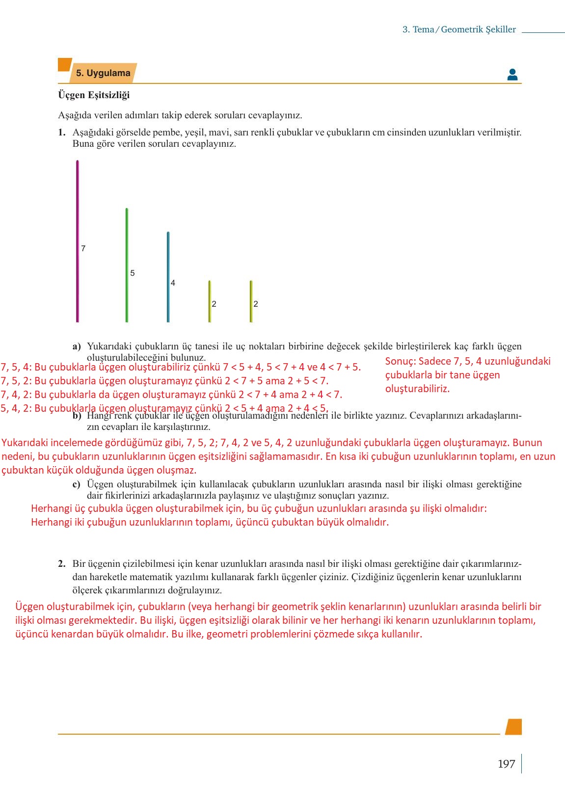 9. Sınıf Meb Yayınları Matematik Ders Kitabı Sayfa 197 Cevapları 9. Sınıf Meb Yayınları Matematik Ders Kitabı Sayfa 197 Cevapları