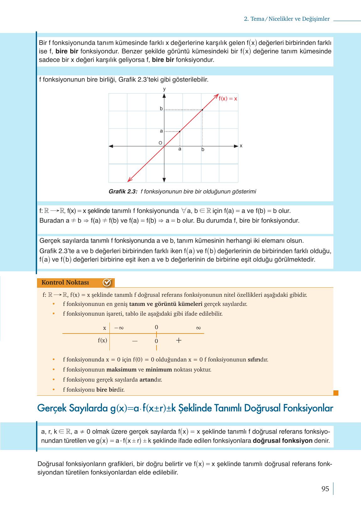 9. Sınıf Meb Yayınları Matematik Ders Kitabı Sayfa 95 Cevapları