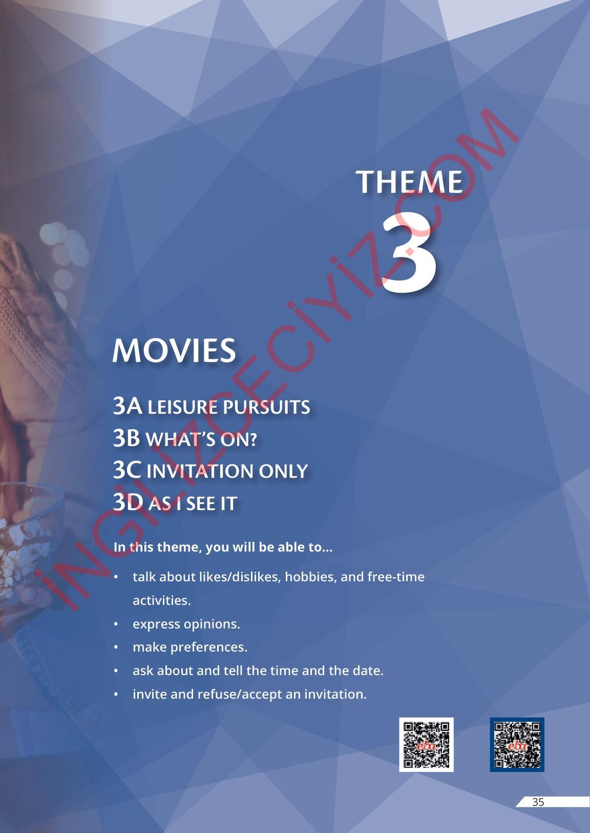 9. Sınıf Meb Yayınları Uplift İngilizce Ders Kitabı Sayfa 35 Cevapları