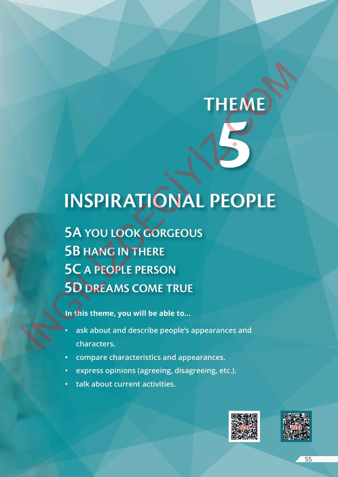 9. Sınıf Meb Yayınları Uplift İngilizce Ders Kitabı Sayfa 55 Cevapları