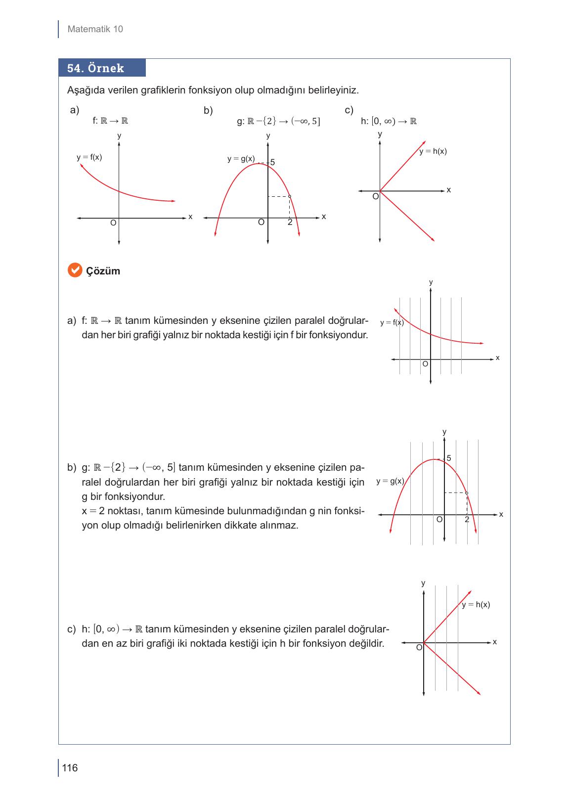10. Sınıf Meb Yayınları Matematik Ders Kitabı Sayfa 116 Cevapları