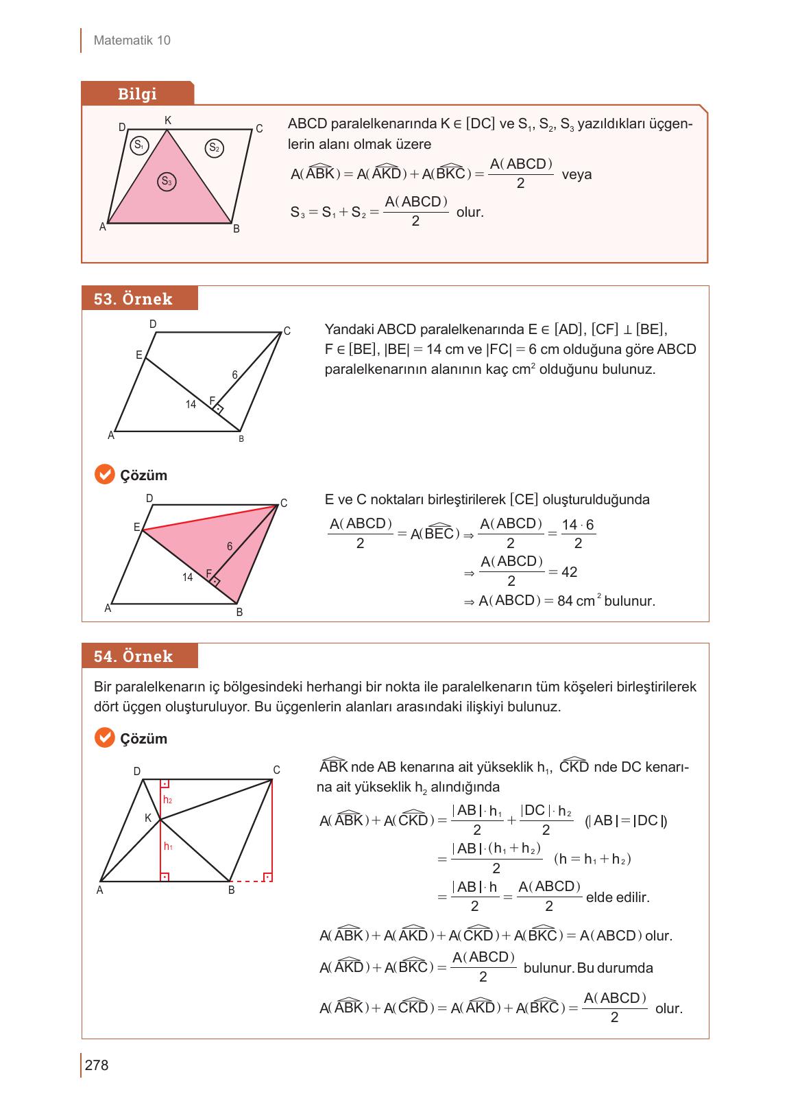 10. Sınıf Meb Yayınları Matematik Ders Kitabı Sayfa 278 Cevapları 10. Sınıf Meb Yayınları Matematik Ders Kitabı Sayfa 278 Cevapları