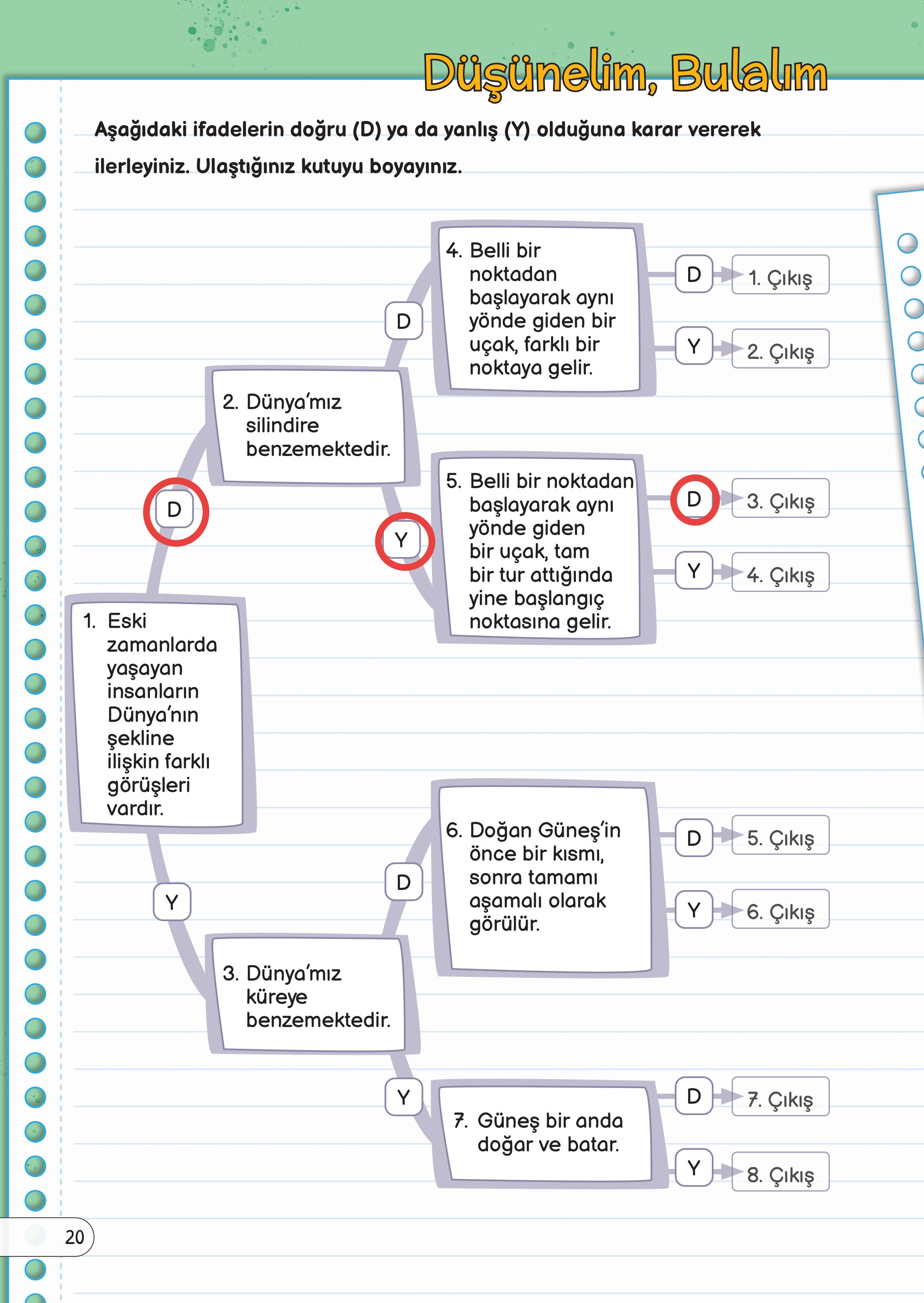 3. Sınıf Meb Yayınları Fen Bilimleri Ders Kitabı Sayfa 20 Cevapları 3. Sınıf Meb Yayınları Fen Bilimleri Ders Kitabı Sayfa 20 Cevapları