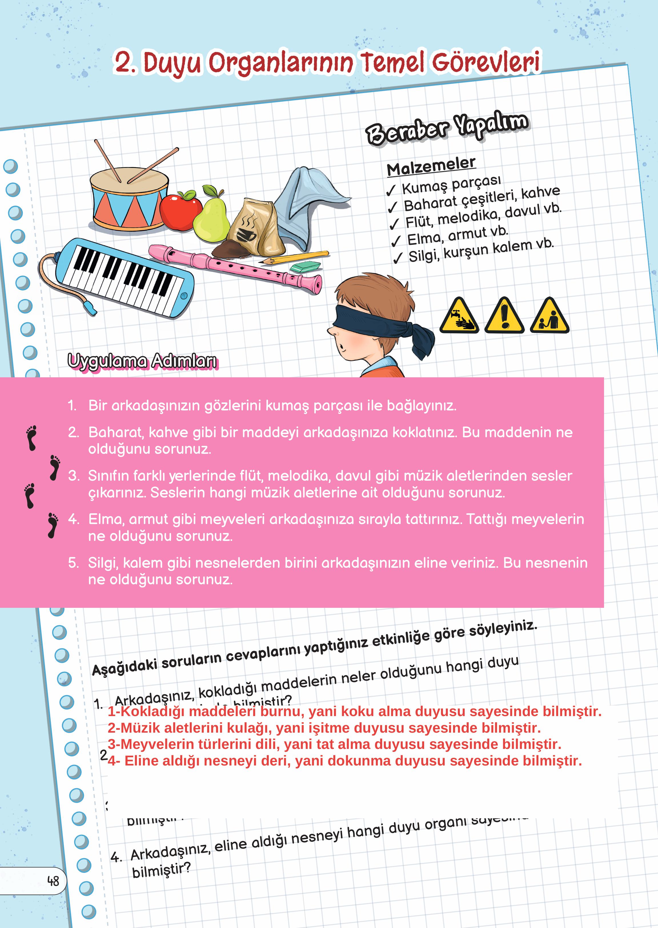 3. Sınıf Meb Yayınları Fen Bilimleri Ders Kitabı Sayfa 48 Cevapları 3. Sınıf Meb Yayınları Fen Bilimleri Ders Kitabı Sayfa 48 Cevapları
