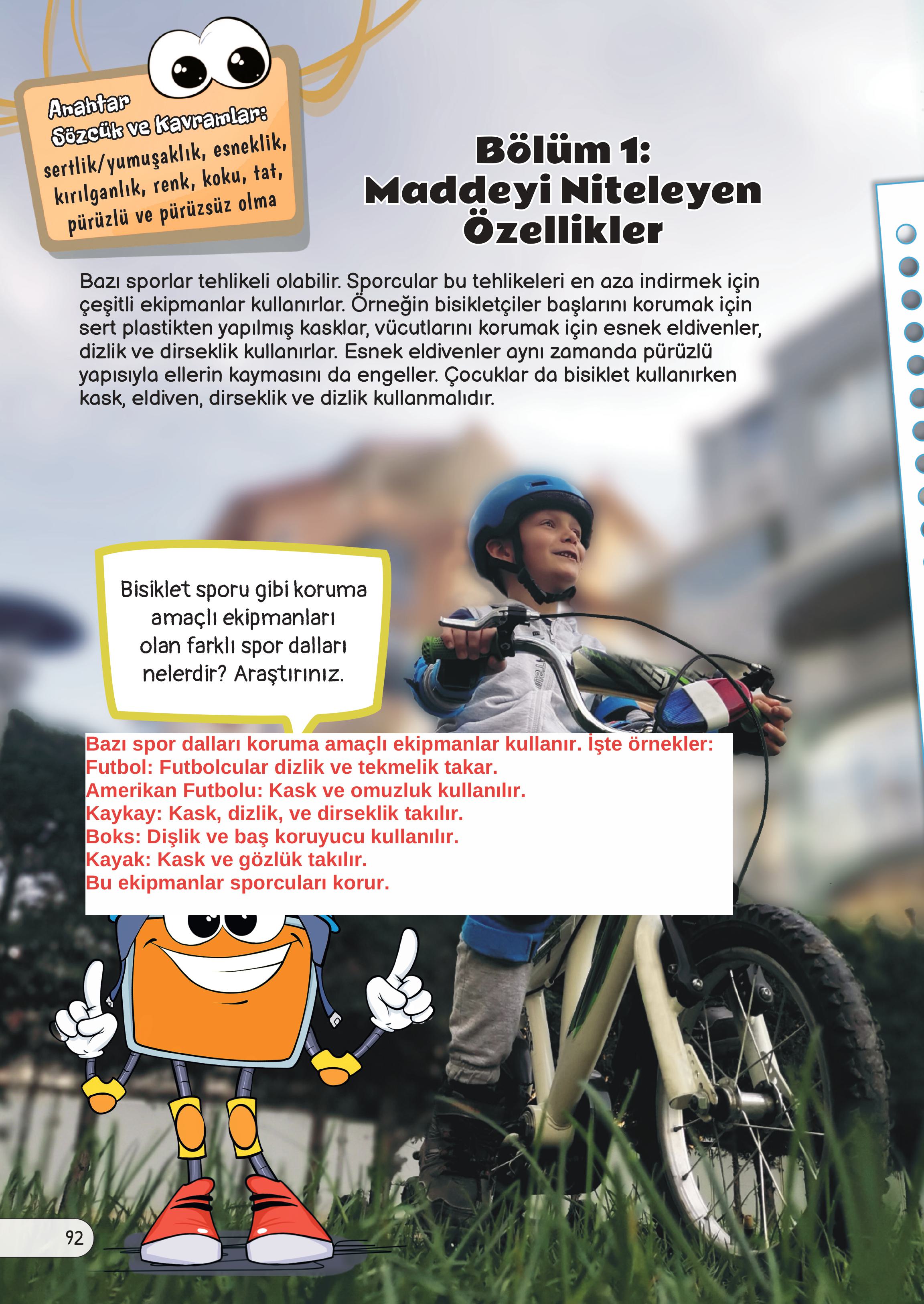 3. Sınıf Meb Yayınları Fen Bilimleri Ders Kitabı Sayfa 92 Cevapları 3. Sınıf Meb Yayınları Fen Bilimleri Ders Kitabı Sayfa 92 Cevapları