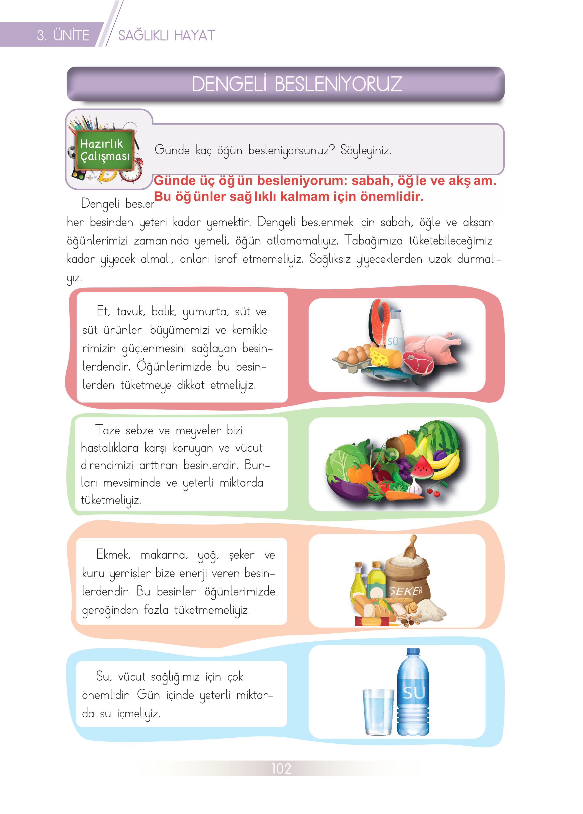 3. Sınıf Meb Yayınları Hayat Bilgisi Ders Kitabı Sayfa 102 Cevapları 3. Sınıf Meb Yayınları Hayat Bilgisi Ders Kitabı Sayfa 102 Cevapları