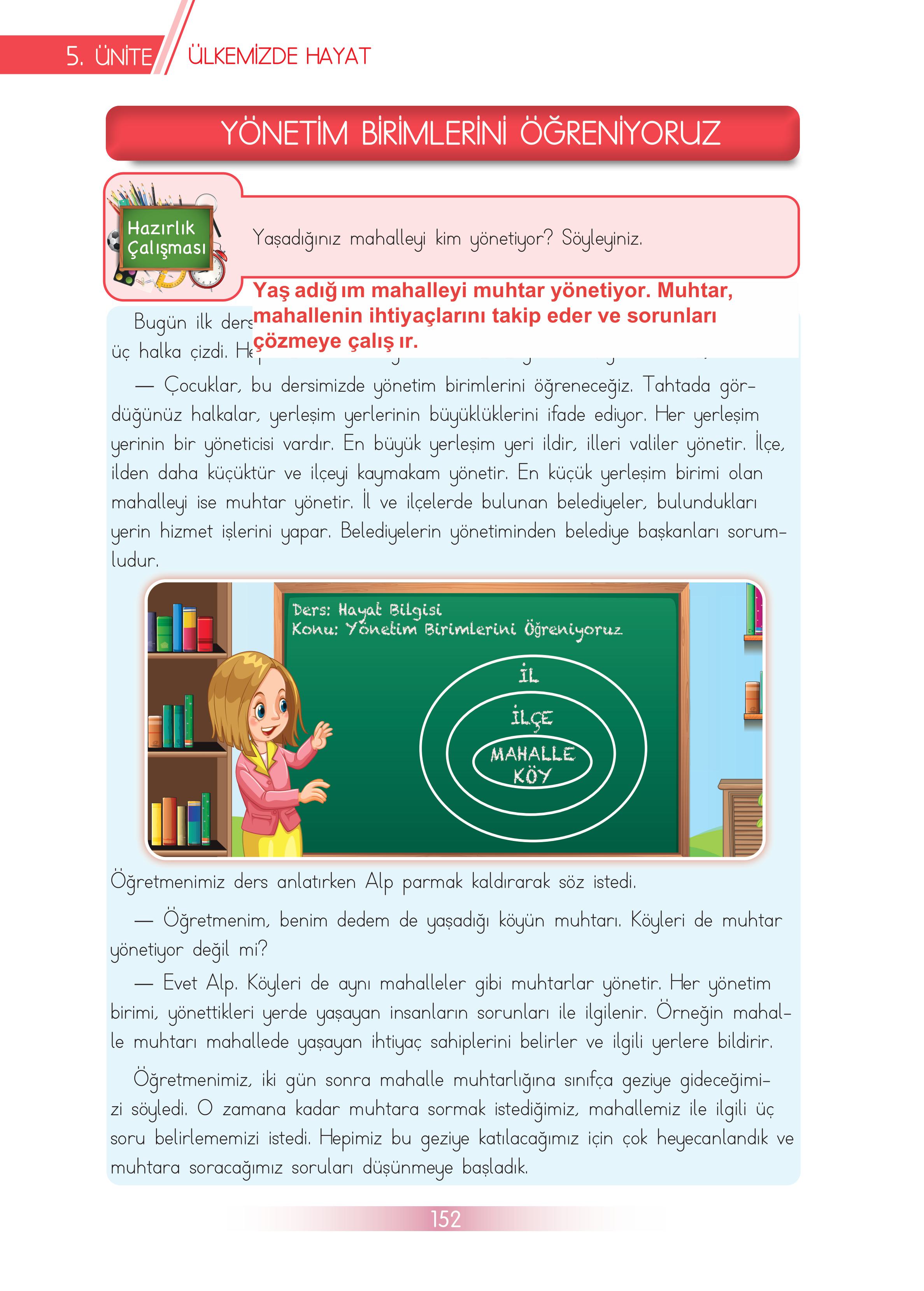 3. Sınıf Meb Yayınları Hayat Bilgisi Ders Kitabı Sayfa 152 Cevapları 3. Sınıf Meb Yayınları Hayat Bilgisi Ders Kitabı Sayfa 152 Cevapları