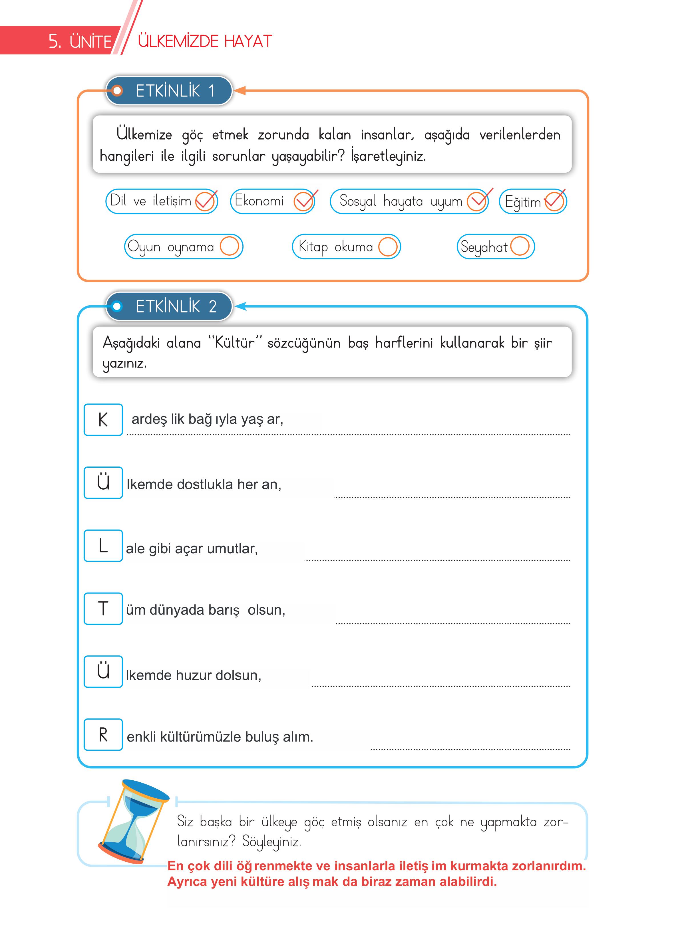 3. Sınıf Meb Yayınları Hayat Bilgisi Ders Kitabı Sayfa 168 Cevapları 3. Sınıf Meb Yayınları Hayat Bilgisi Ders Kitabı Sayfa 168 Cevapları