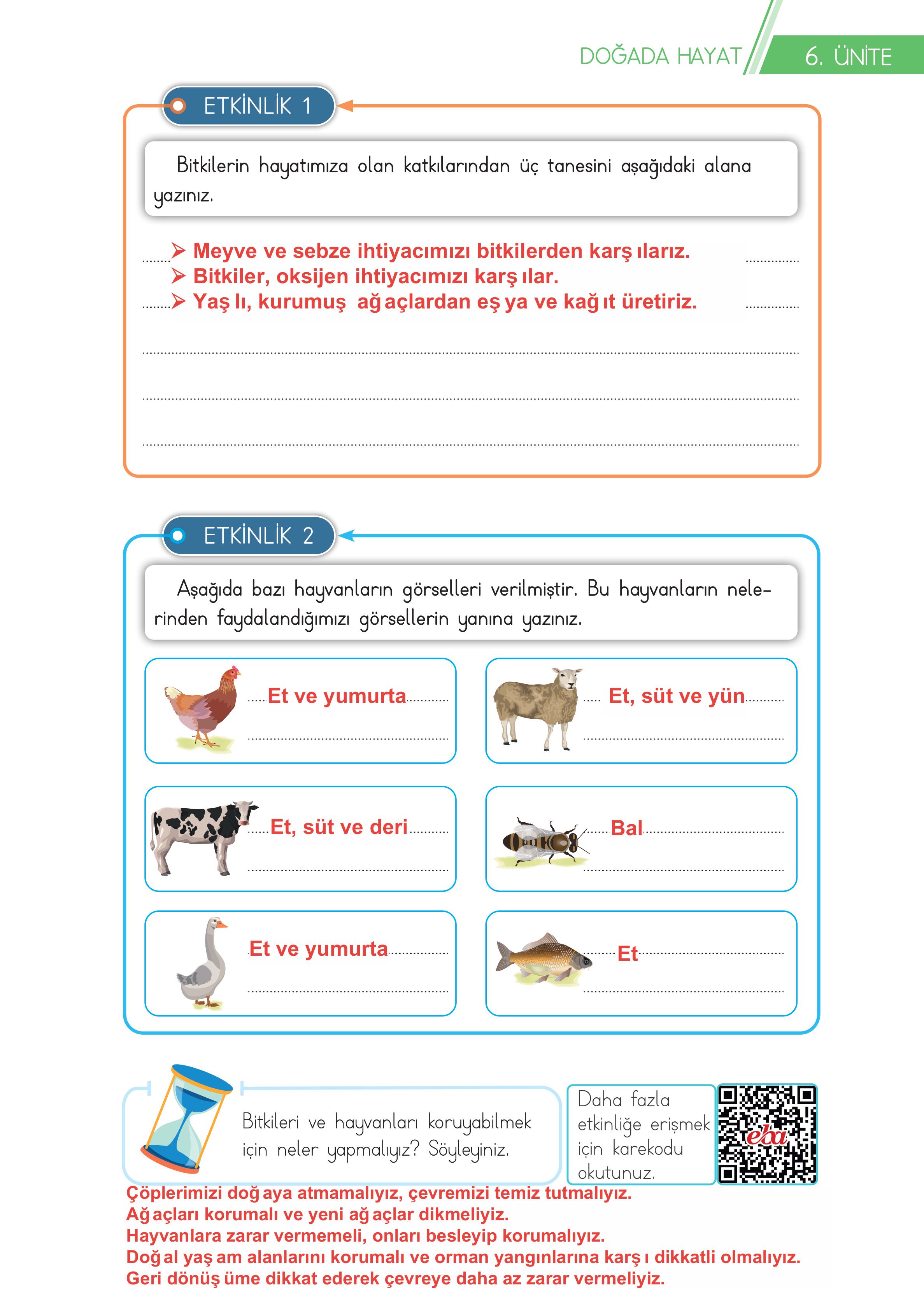 3. Sınıf Meb Yayınları Hayat Bilgisi Ders Kitabı Sayfa 189 Cevapları 3. Sınıf Meb Yayınları Hayat Bilgisi Ders Kitabı Sayfa 189 Cevapları