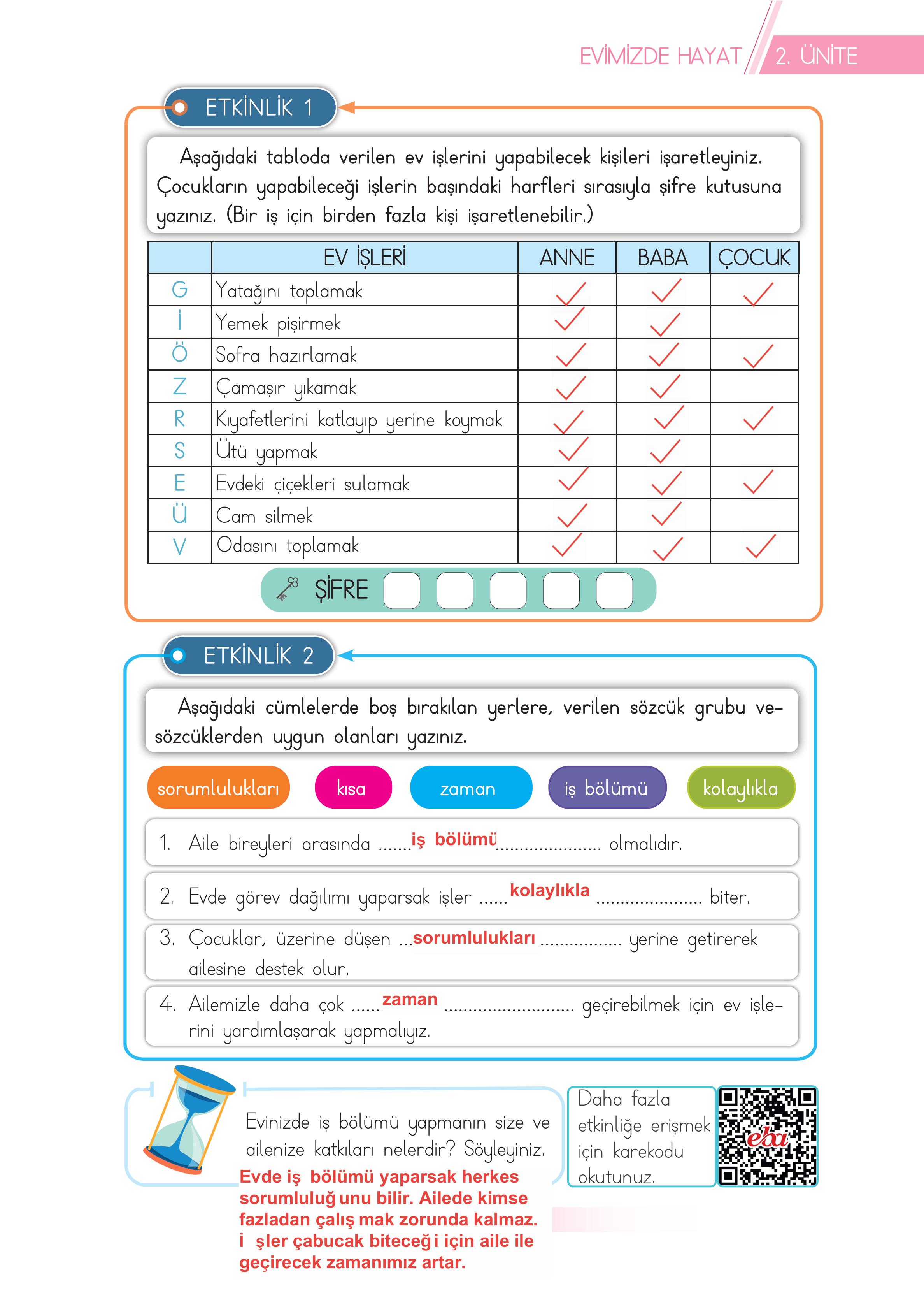 3. Sınıf Meb Yayınları Hayat Bilgisi Ders Kitabı Sayfa 67 Cevapları 3. Sınıf Meb Yayınları Hayat Bilgisi Ders Kitabı Sayfa 67 Cevapları