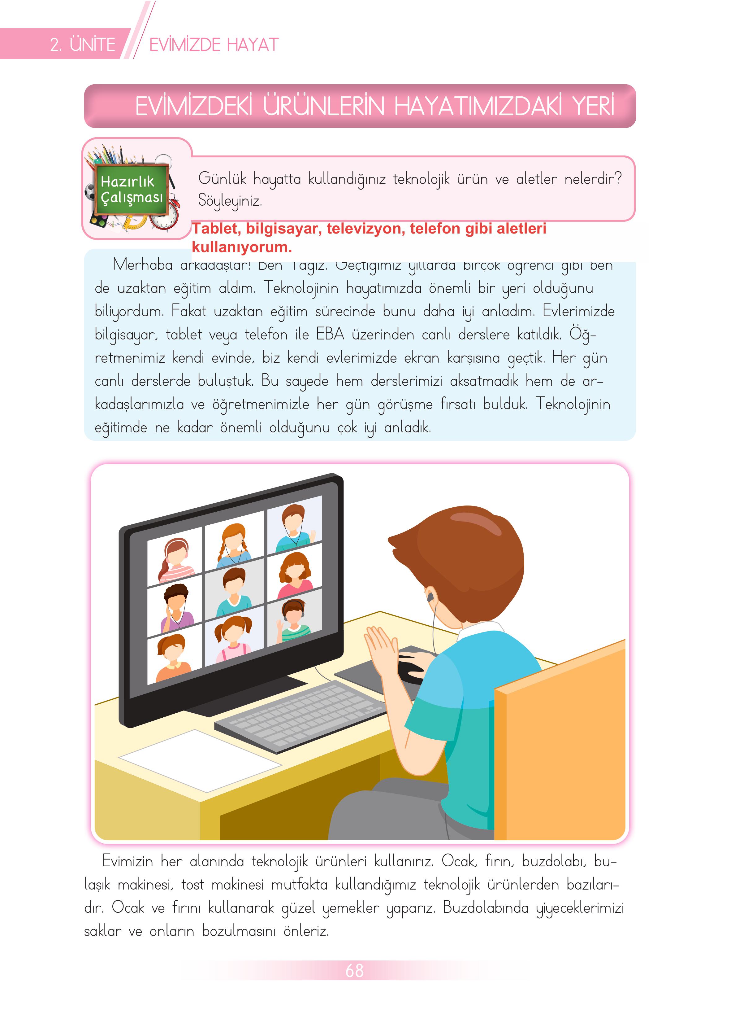 3. Sınıf Meb Yayınları Hayat Bilgisi Ders Kitabı Sayfa 68 Cevapları 3. Sınıf Meb Yayınları Hayat Bilgisi Ders Kitabı Sayfa 68 Cevapları
