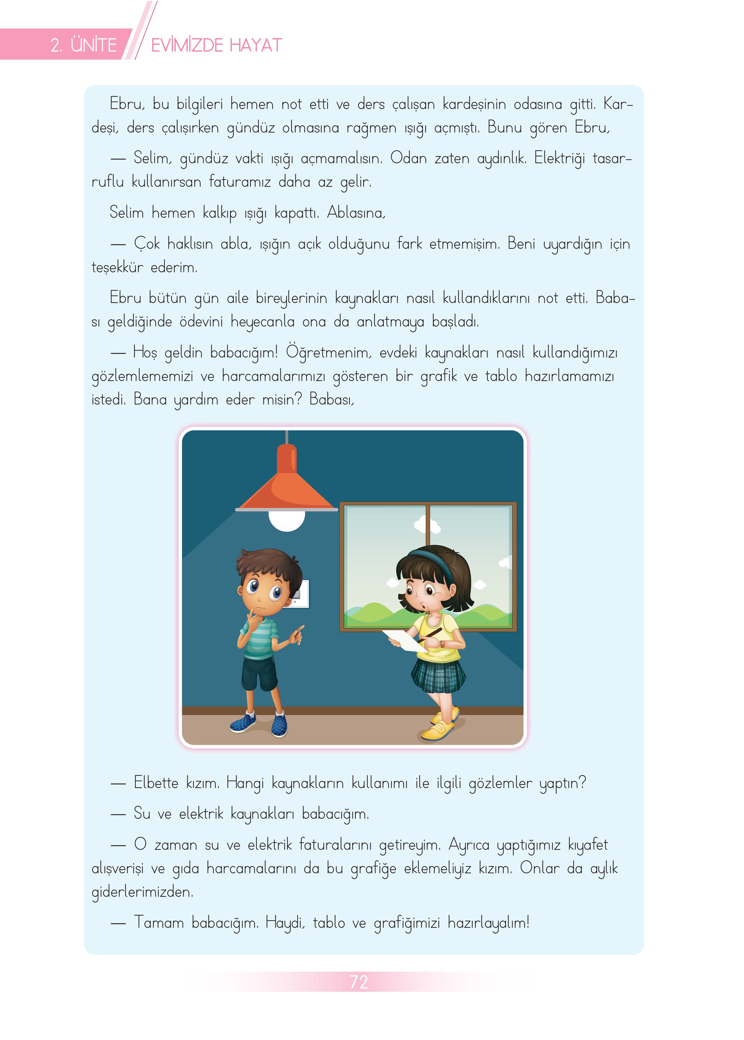3. Sınıf Meb Yayınları Hayat Bilgisi Ders Kitabı Sayfa 72 Cevapları 3. Sınıf Meb Yayınları Hayat Bilgisi Ders Kitabı Sayfa 72 Cevapları