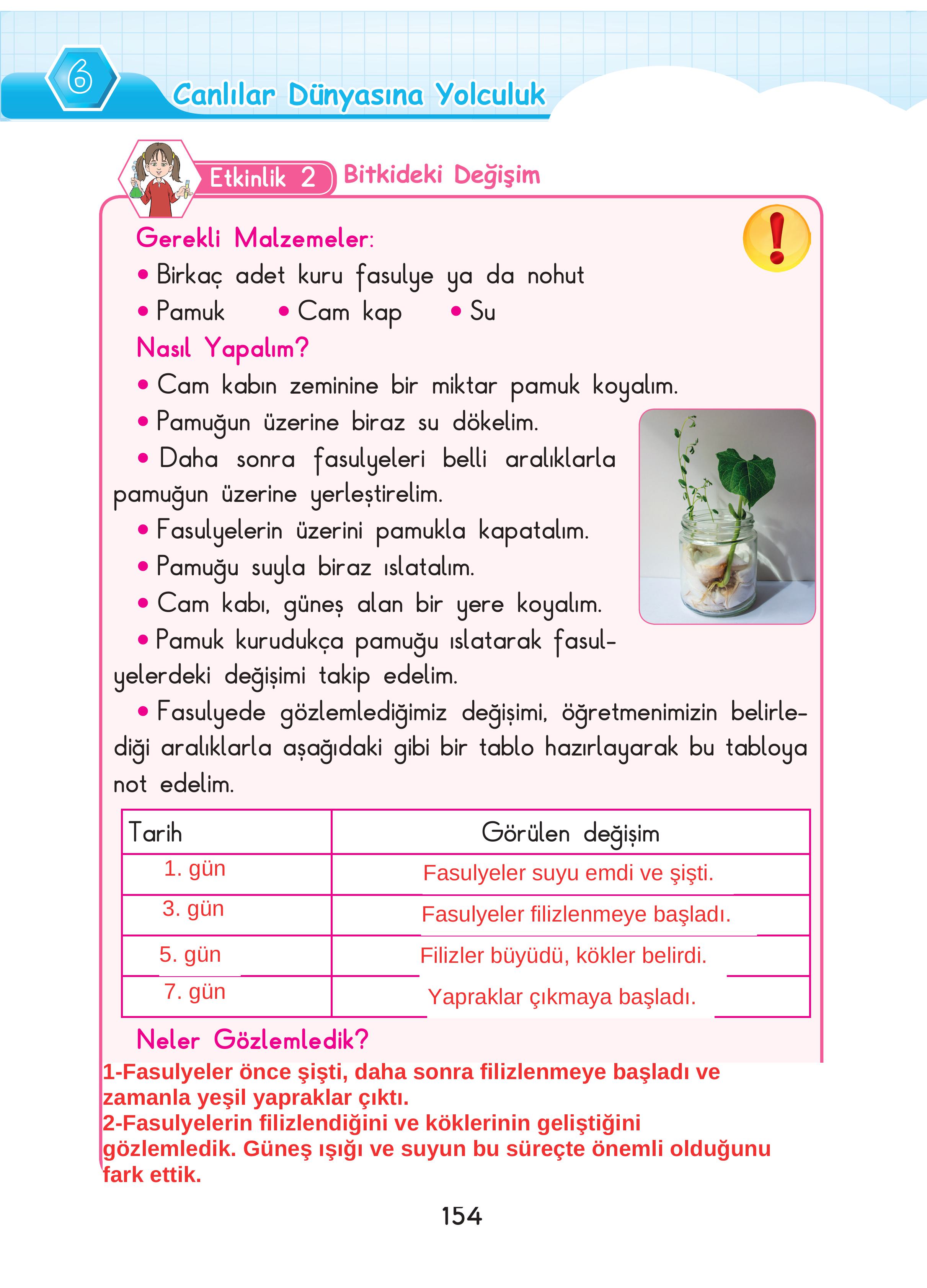 3. Sınıf Sdr Dikey Yayıncılık Fen Bilimleri Ders Kitabı Sayfa 154 Cevapları 3. Sınıf Sdr Dikey Yayıncılık Fen Bilimleri Ders Kitabı Sayfa 154 Cevapları