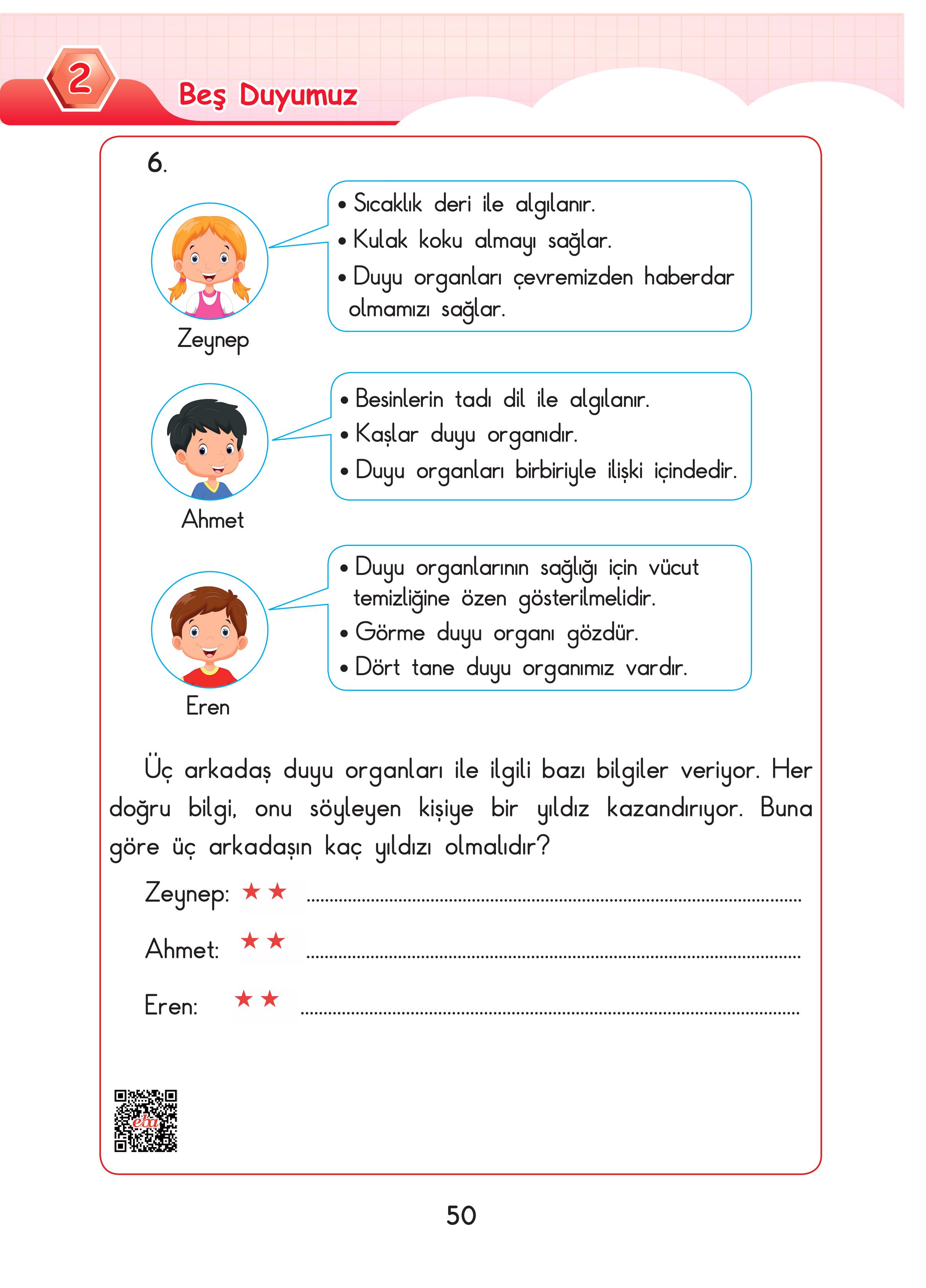 3. Sınıf Sdr Dikey Yayıncılık Fen Bilimleri Ders Kitabı Sayfa 50 Cevapları 3. Sınıf Sdr Dikey Yayıncılık Fen Bilimleri Ders Kitabı Sayfa 50 Cevapları