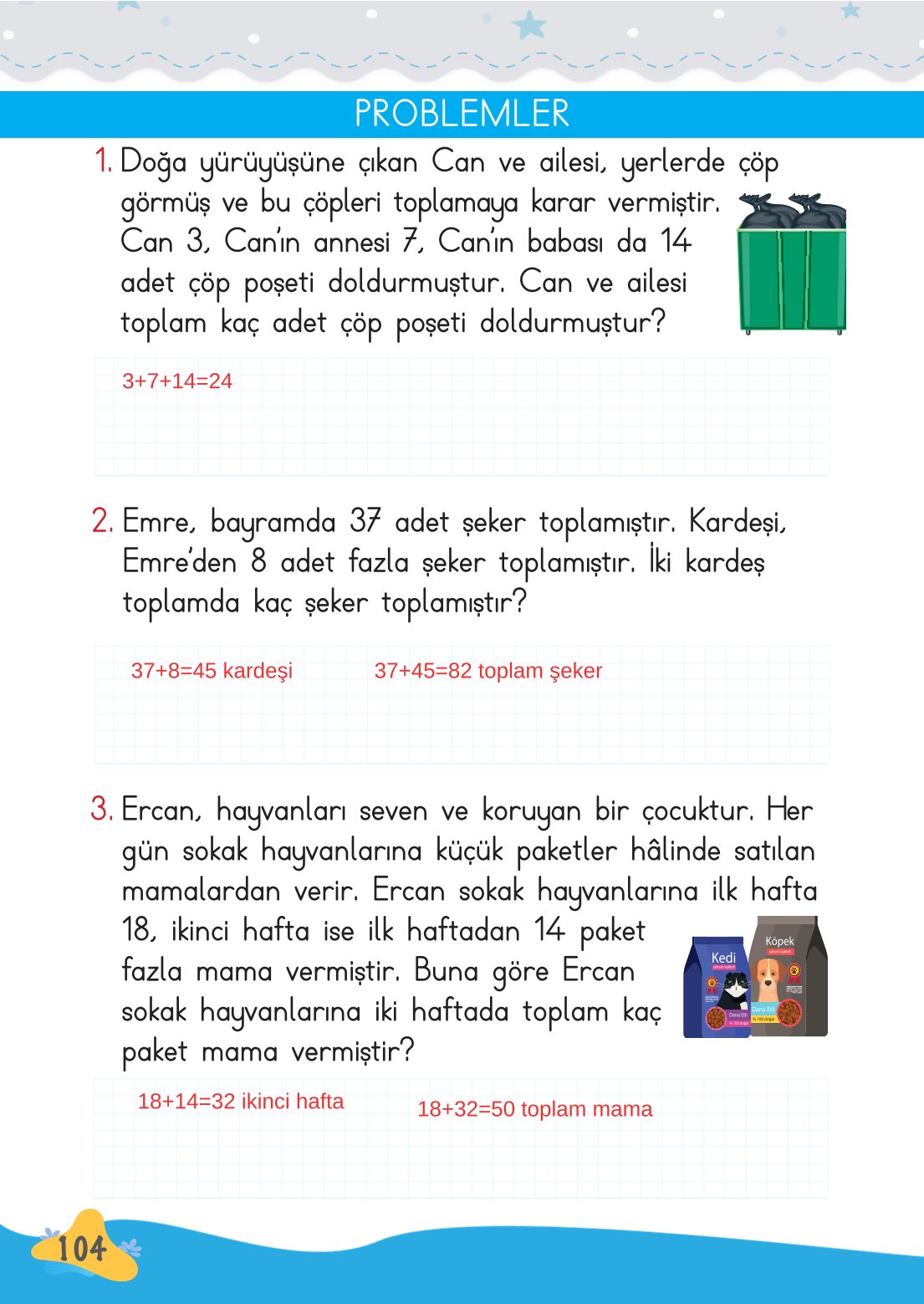 2. Sınıf Meb Yayınları Matematik Ders Kitabı Sayfa 105 Cevapları 2. Sınıf Meb Yayınları Matematik Ders Kitabı Sayfa 105 Cevapları
