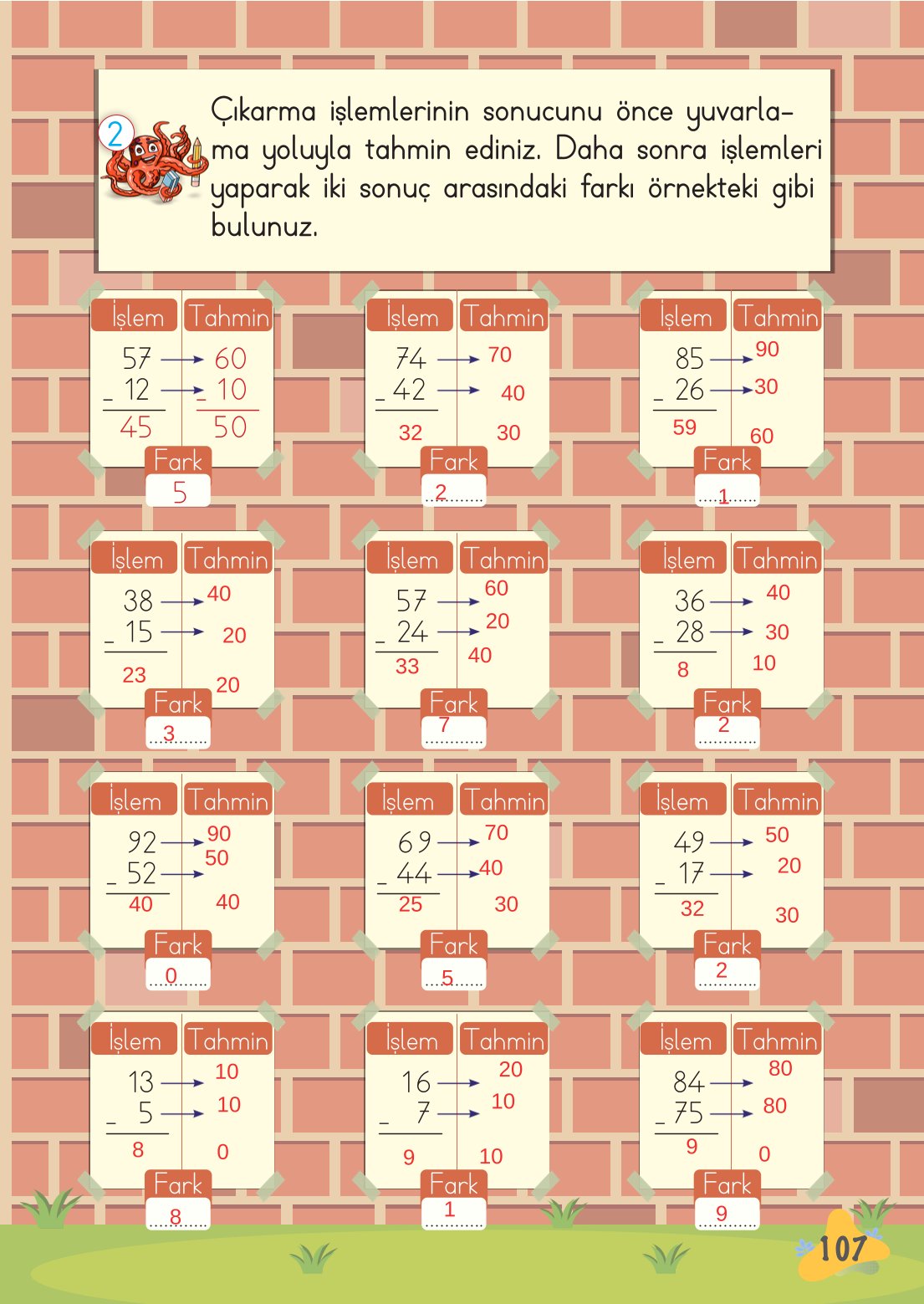 2. Sınıf Meb Yayınları Matematik Ders Kitabı Sayfa 108 Cevapları 2. Sınıf Meb Yayınları Matematik Ders Kitabı Sayfa 108 Cevapları