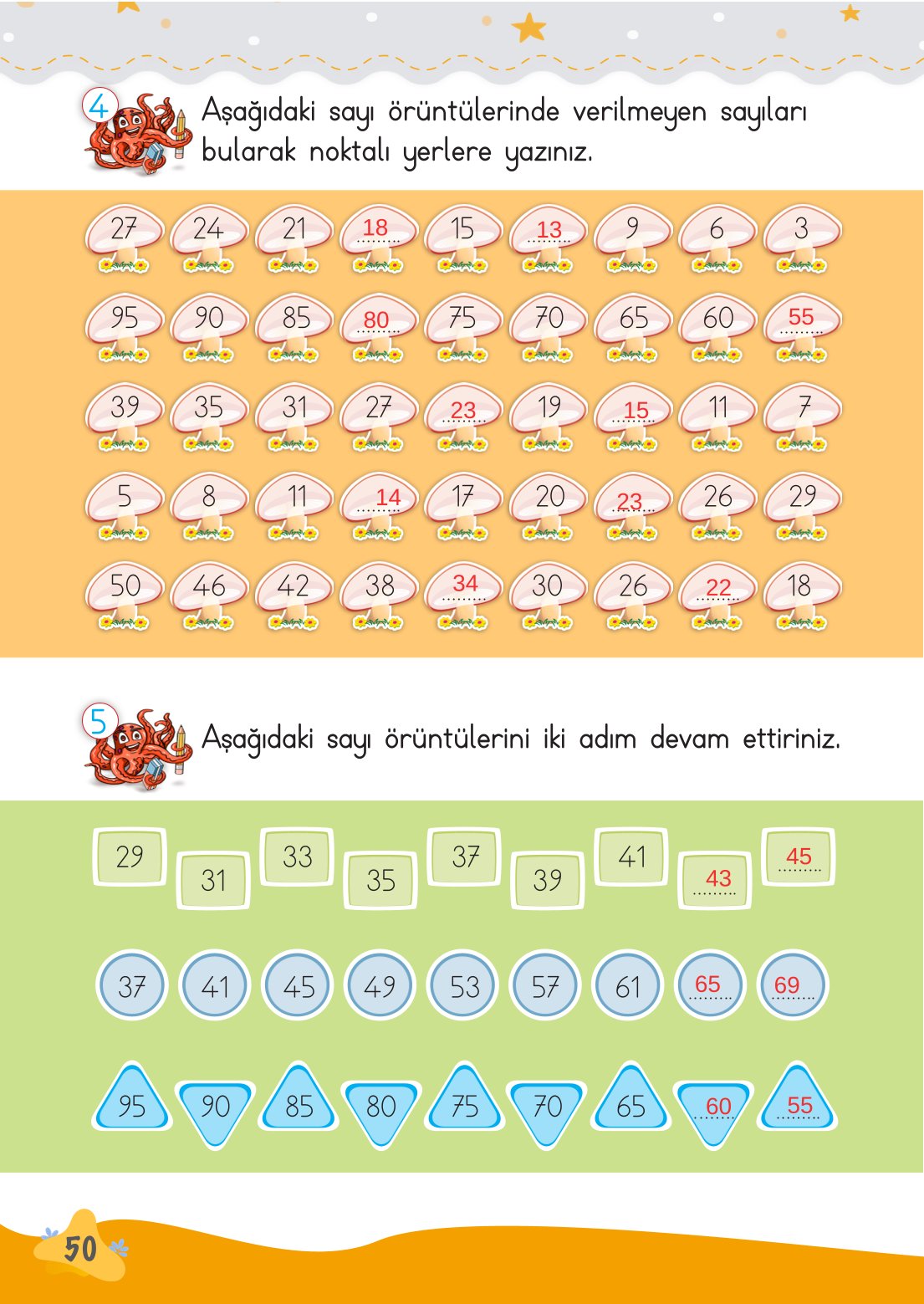 2. Sınıf Meb Yayınları Matematik Ders Kitabı Sayfa 51 Cevapları