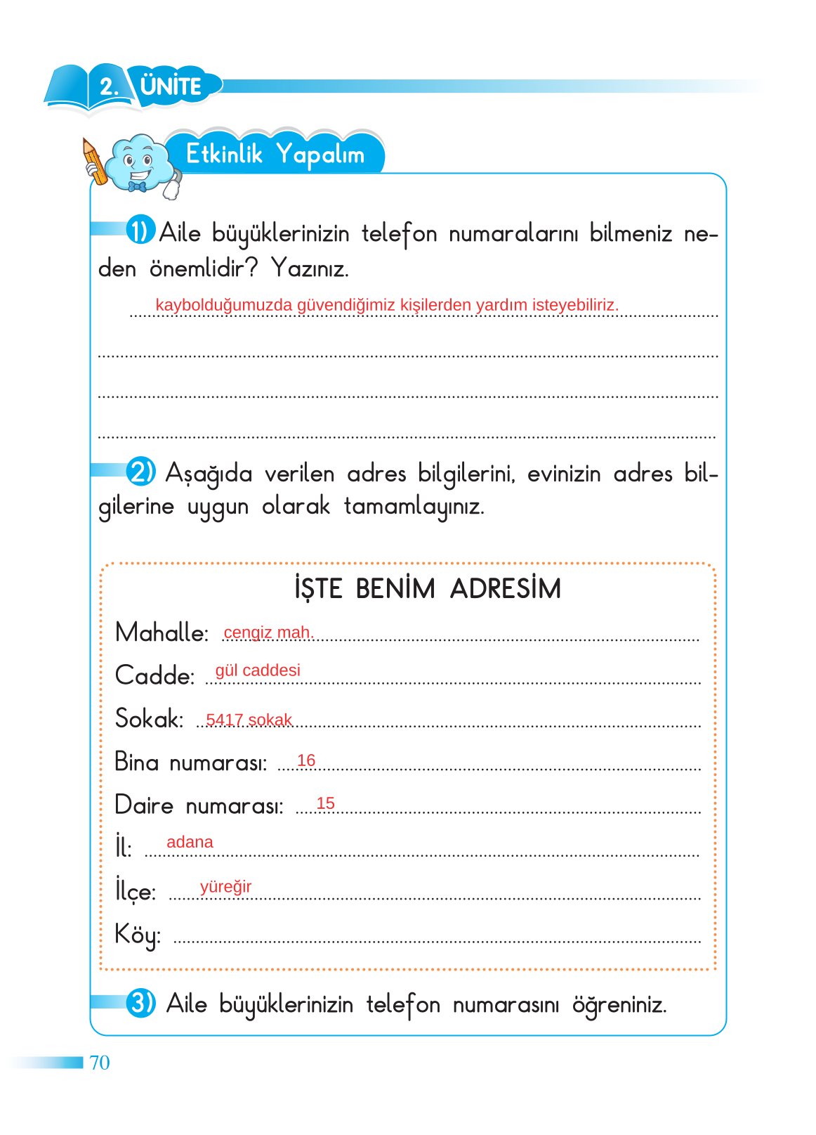 2. Sınıf Sdr Dikey Yayıncılık Hayat Bilgisi Ders Kitabı Sayfa 71 Cevapları 2. Sınıf Sdr Dikey Yayıncılık Hayat Bilgisi Ders Kitabı Sayfa 71 Cevapları