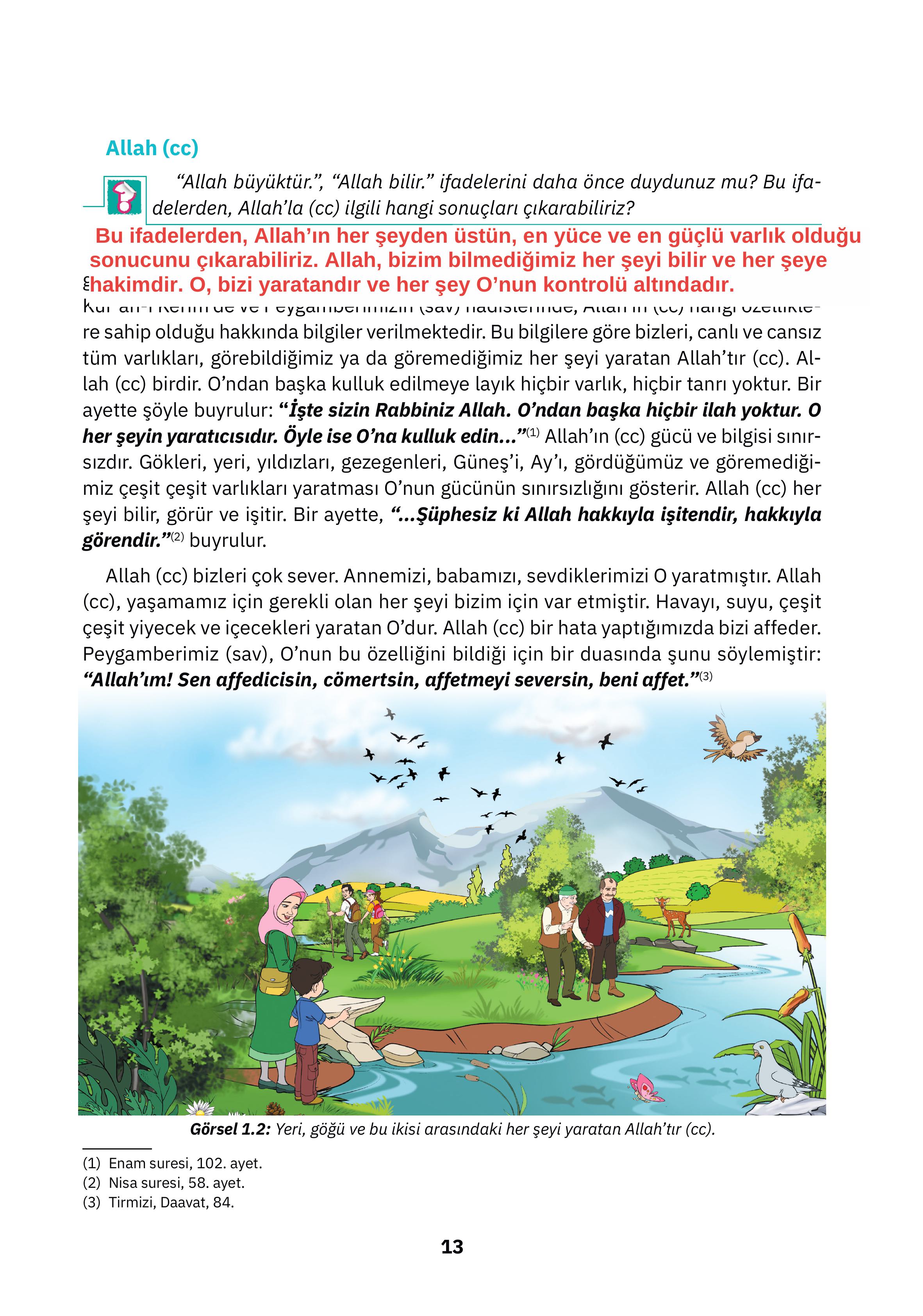 4. Sınıf Sdr Dikey Yayıncılık Din Kültürü Ve Ahlak Bilgisi Ders Kitabı Sayfa 13 Cevapları 4. Sınıf Sdr Dikey Yayıncılık Din Kültürü Ve Ahlak Bilgisi Ders Kitabı Sayfa 13 Cevapları
