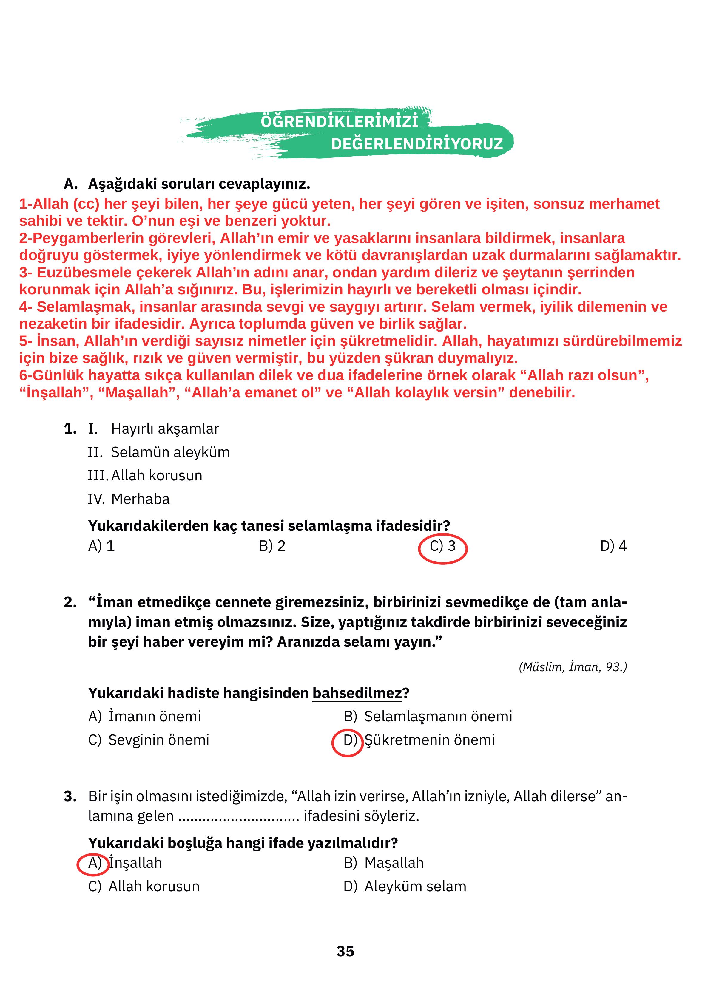 4. Sınıf Sdr Dikey Yayıncılık Din Kültürü Ve Ahlak Bilgisi Ders Kitabı Sayfa 35 Cevapları 4. Sınıf Sdr Dikey Yayıncılık Din Kültürü Ve Ahlak Bilgisi Ders Kitabı Sayfa 35 Cevapları
