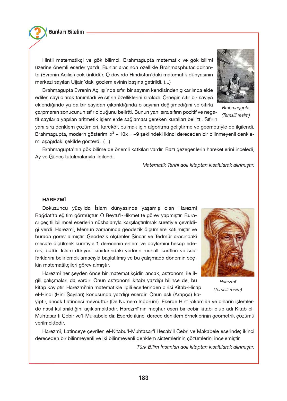 10. Sınıf Hecce Yayıncılık Matematik Ders Kitabı Sayfa 183 Cevapları 10. Sınıf Hecce Yayıncılık Matematik Ders Kitabı Sayfa 183 Cevapları