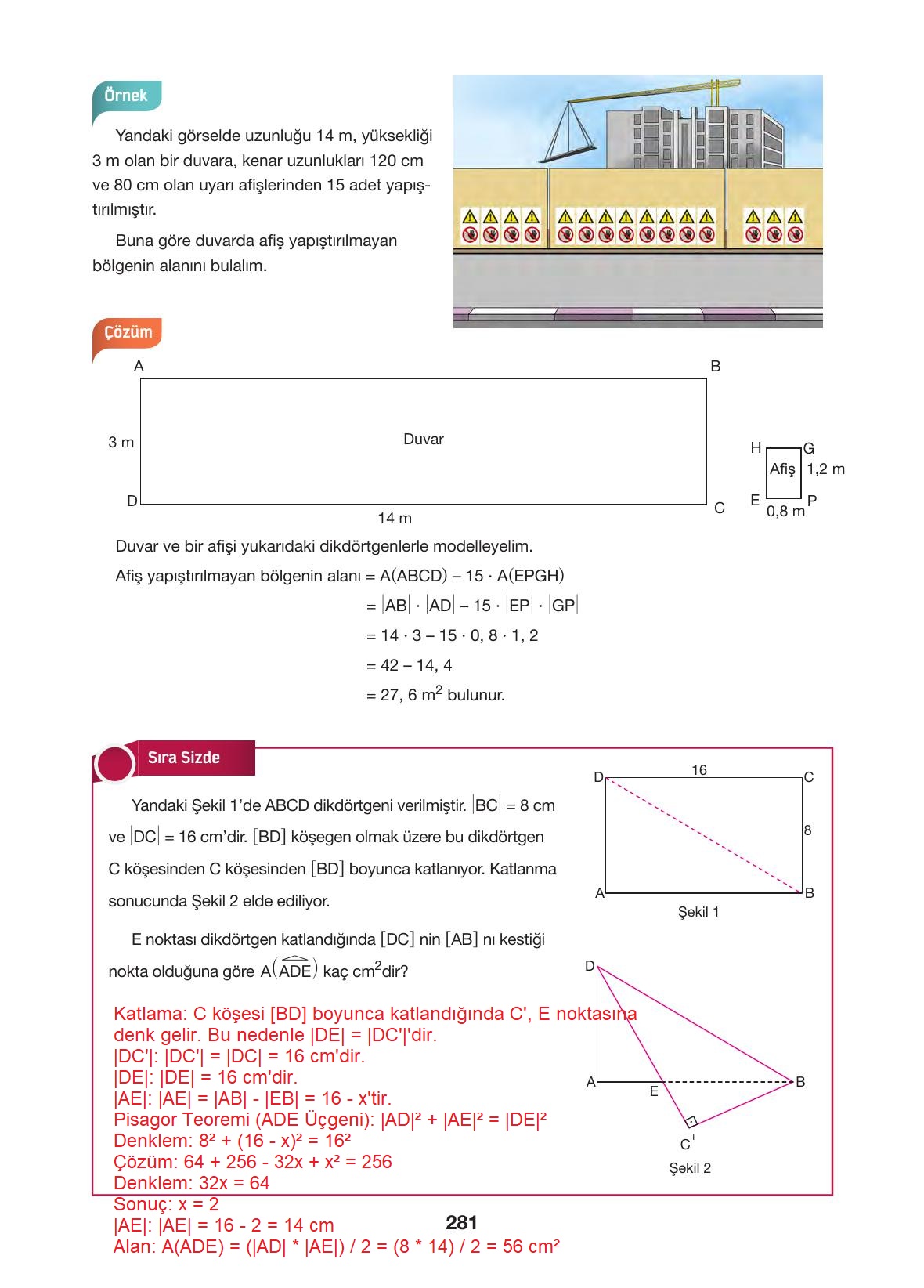 10. Sınıf Hecce Yayıncılık Matematik Ders Kitabı Sayfa 281 Cevapları